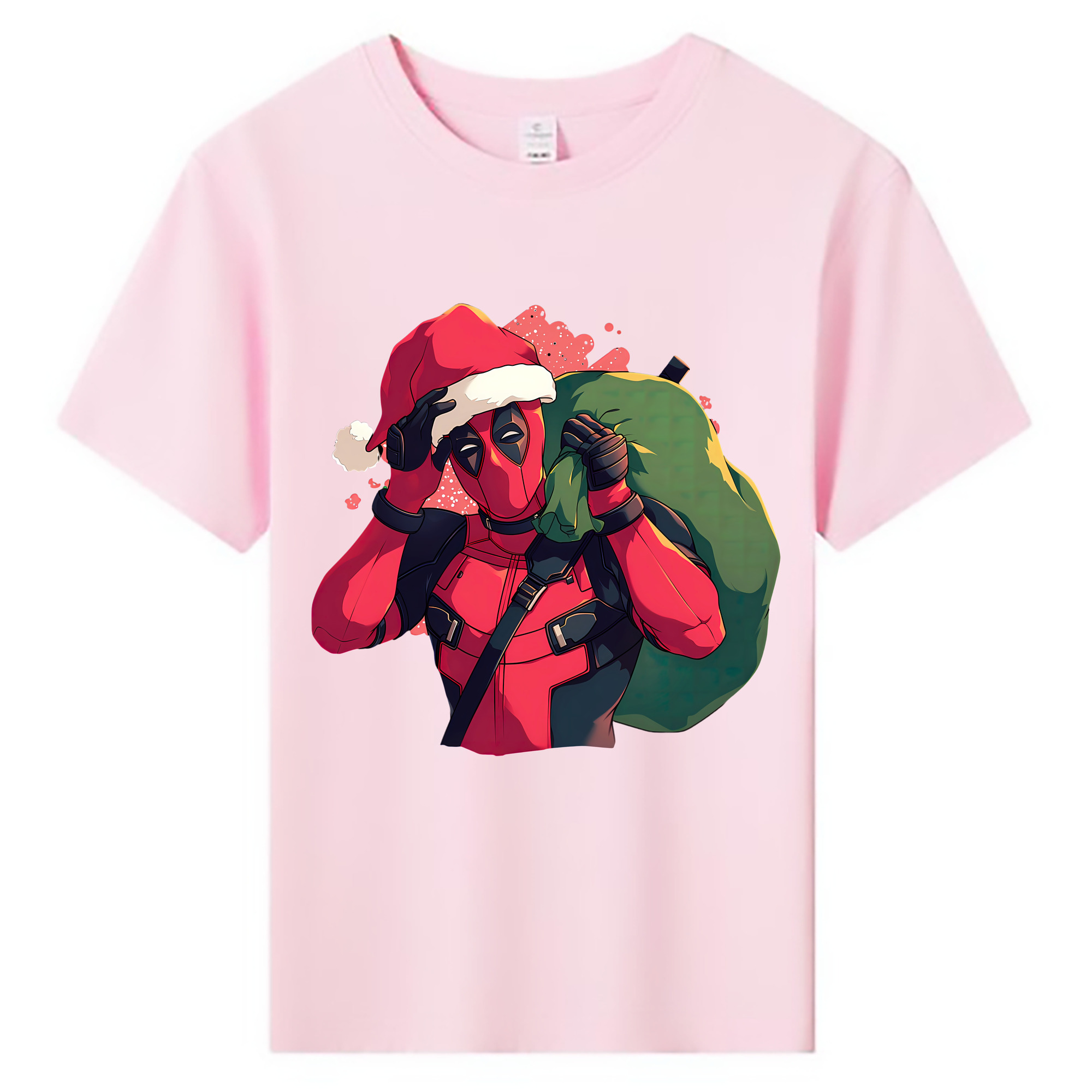 （画像用） Deadpool デッドプール 綿100％キッズTシャツ（フロントプリント）