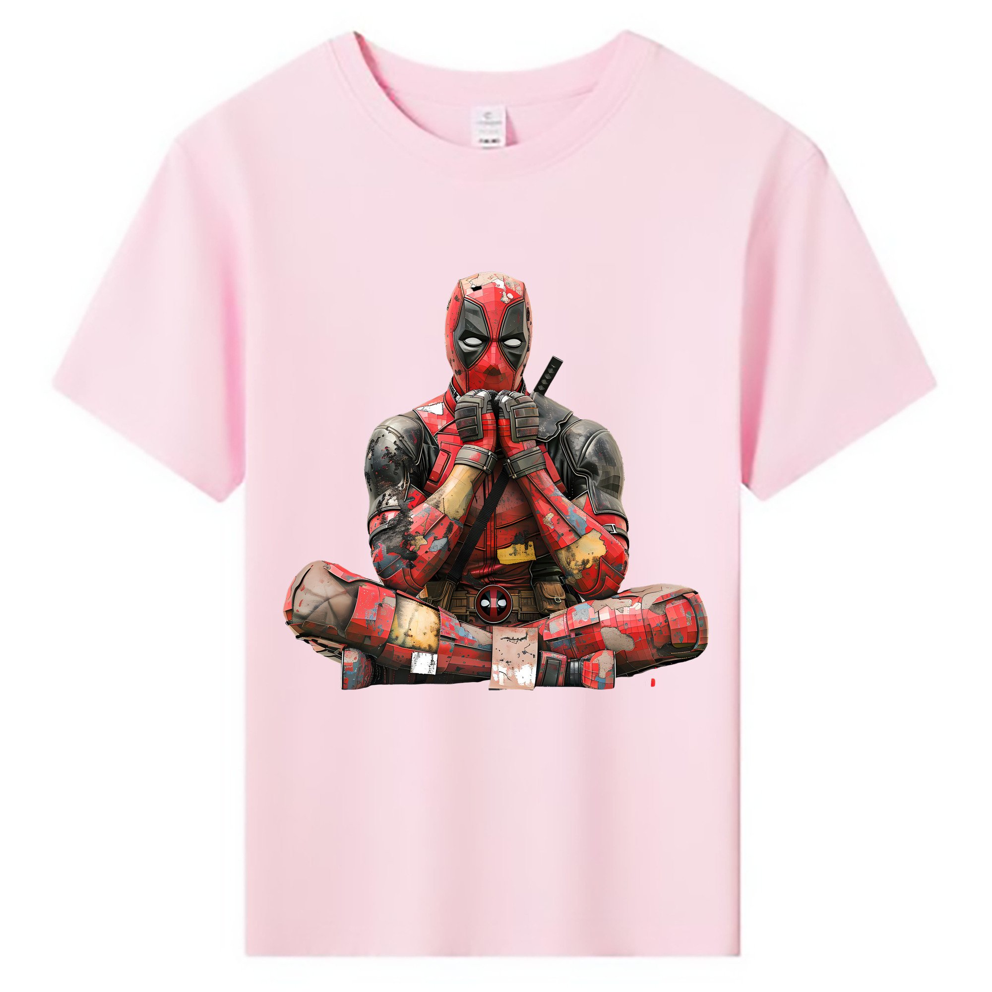 （画像用） Deadpool デッドプール 綿100％キッズTシャツ（フロントプリント）