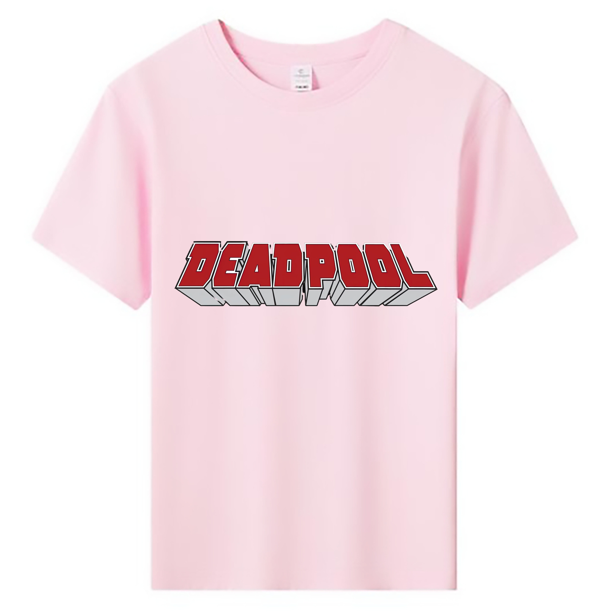 （画像用） Deadpool デッドプール 綿100％キッズTシャツ（フロントプリント）