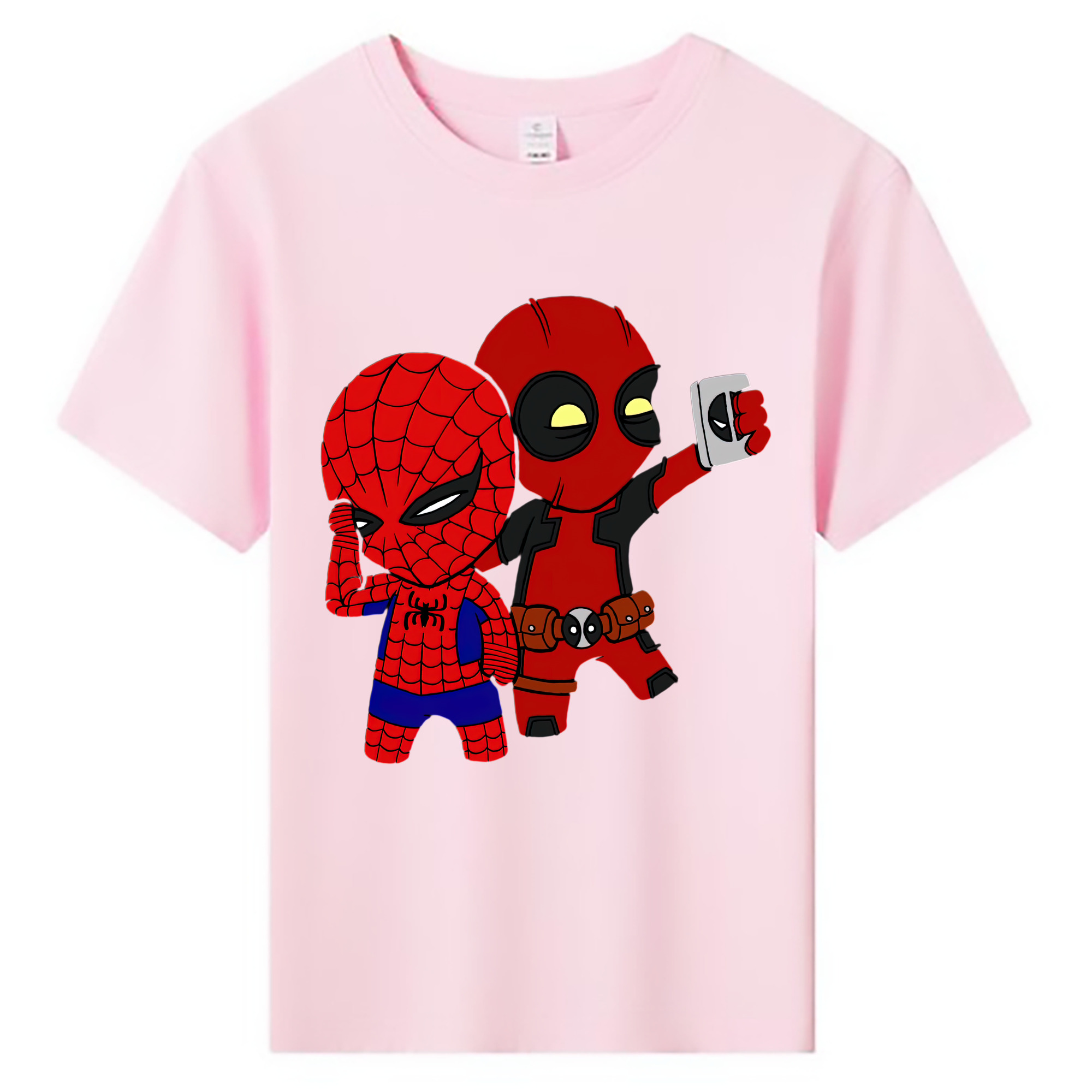 （画像用） Deadpool デッドプール 綿100％キッズTシャツ（フロントプリント）