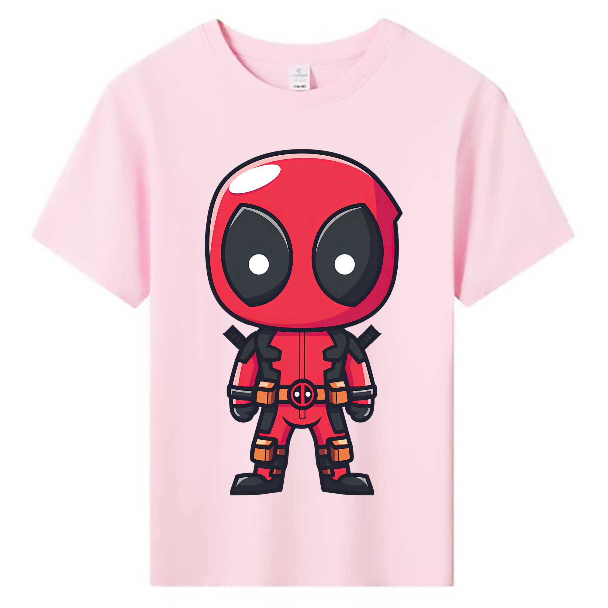 （画像用） Deadpool デッドプール 綿100％キッズTシャツ（フロントプリント）