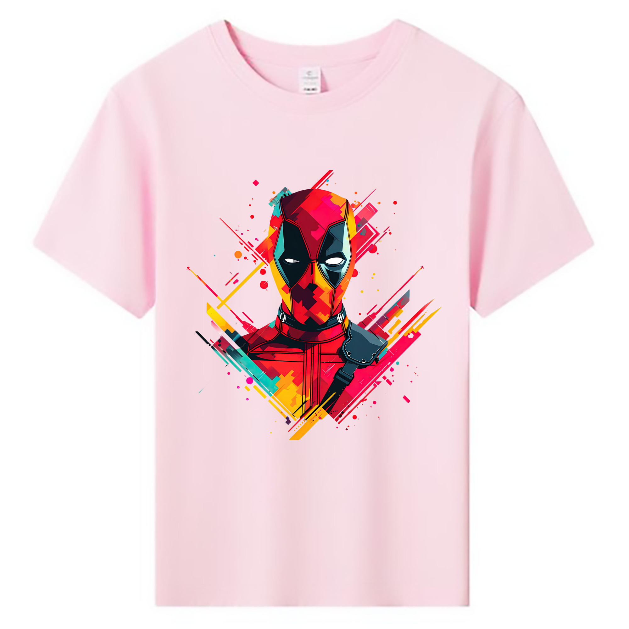 （画像用） Deadpool デッドプール 綿100％キッズTシャツ（フロントプリント）