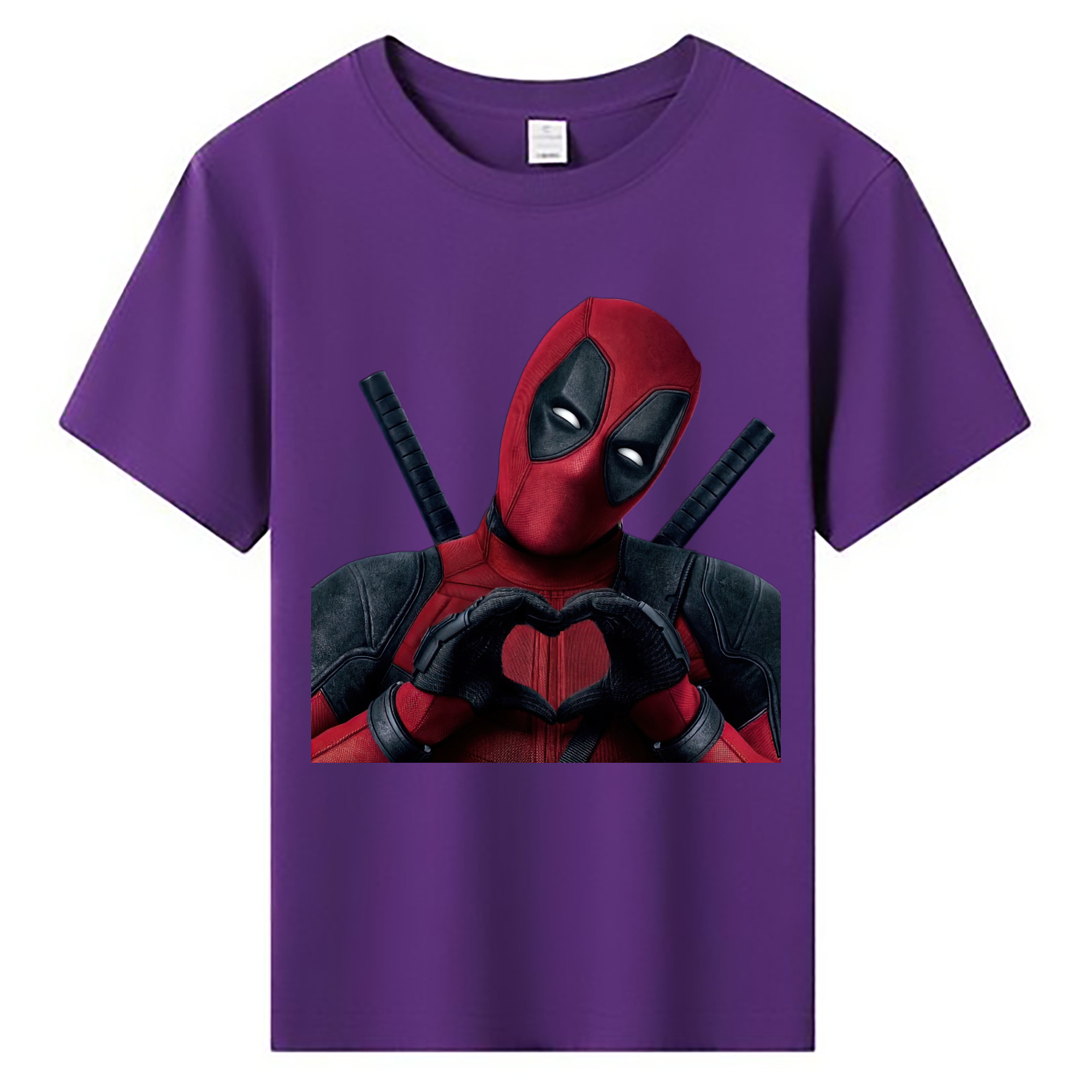 （画像用） Deadpool デッドプール 綿100％キッズTシャツ（フロントプリント）