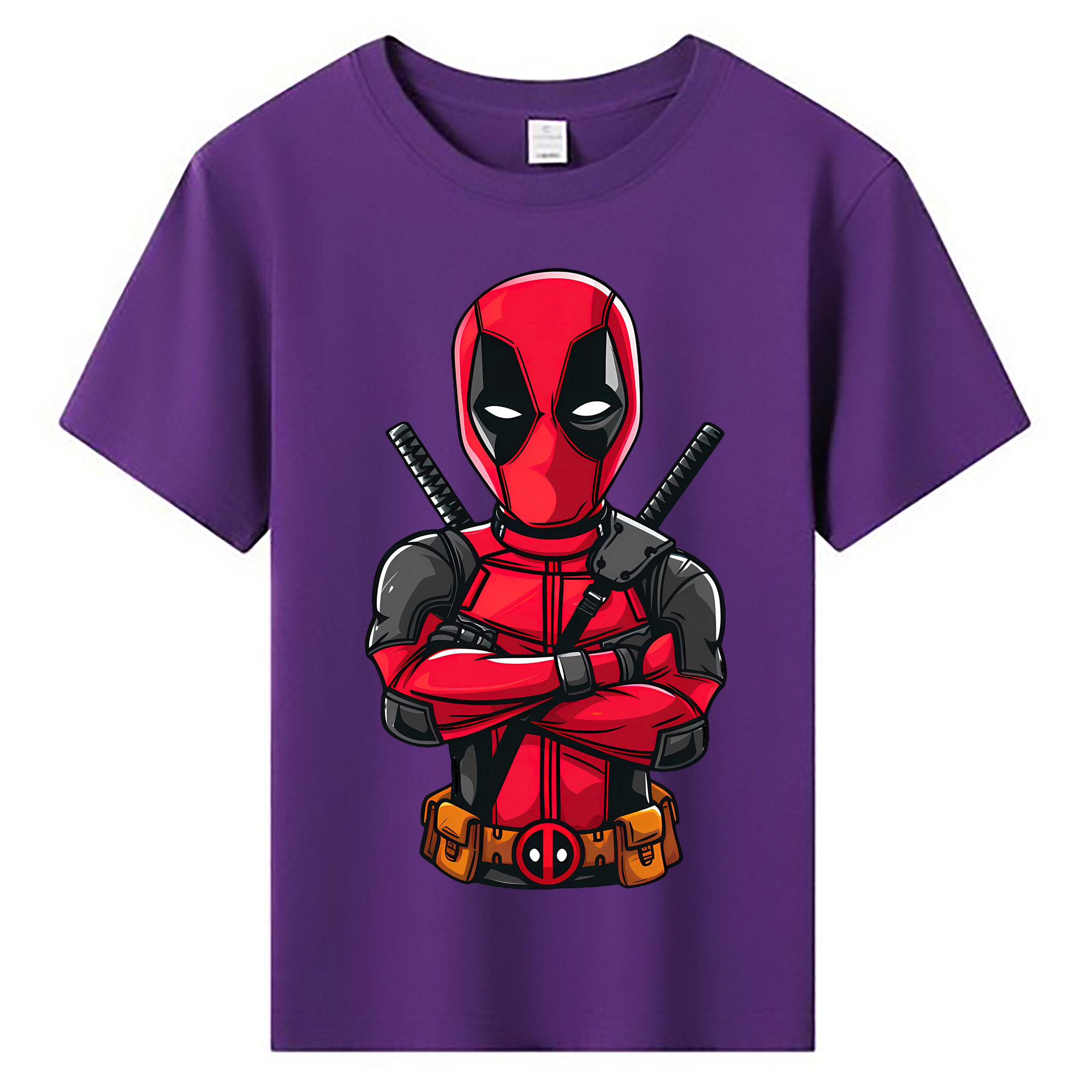 Deadpool デッドプール 綿100％キッズTシャツ（フロントプリント）