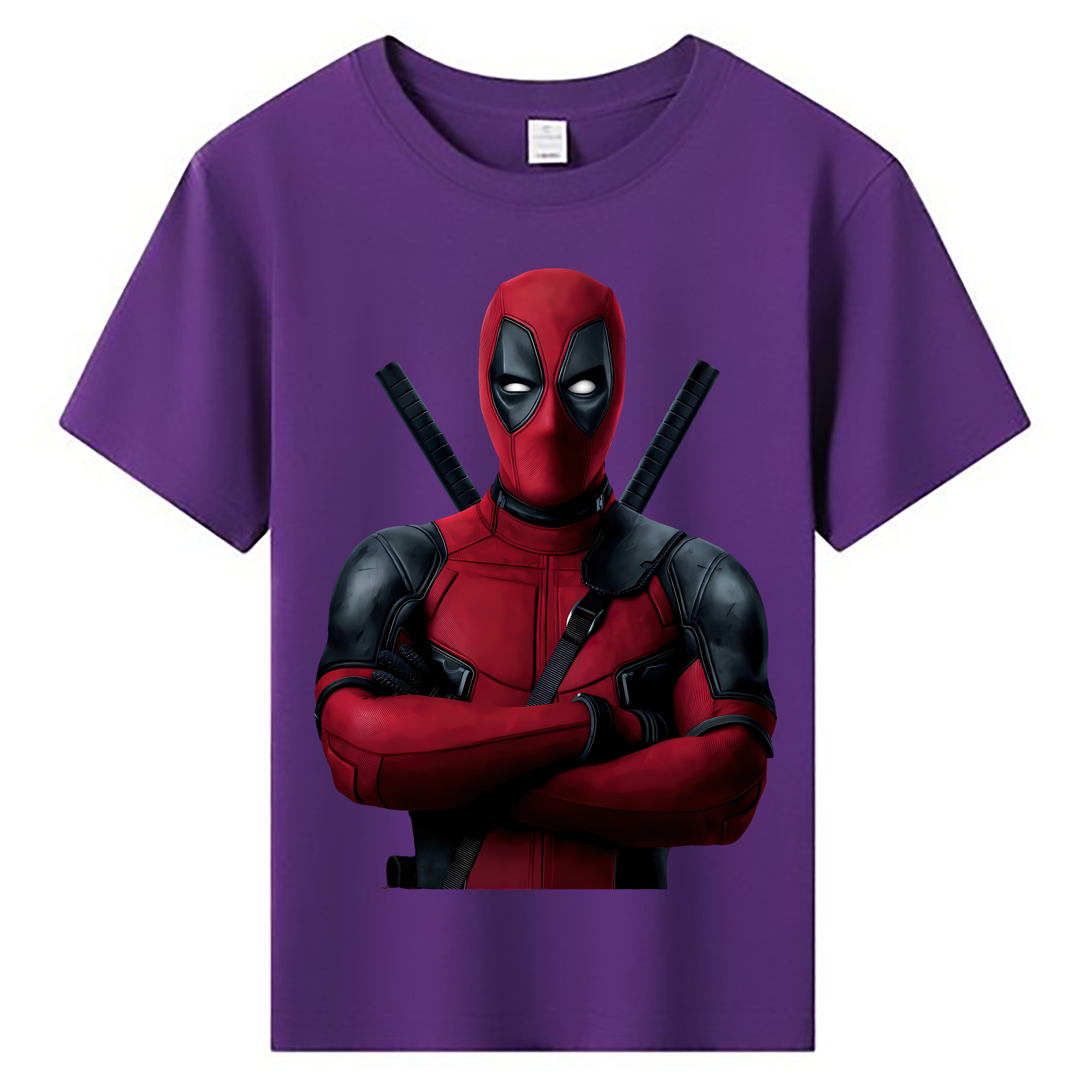 （画像用） Deadpool デッドプール 綿100％キッズTシャツ（フロントプリント）