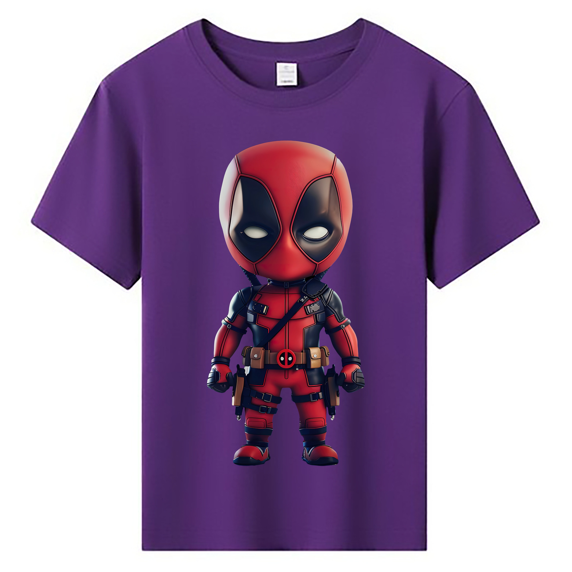 （画像用） Deadpool デッドプール 綿100％キッズTシャツ（フロントプリント）