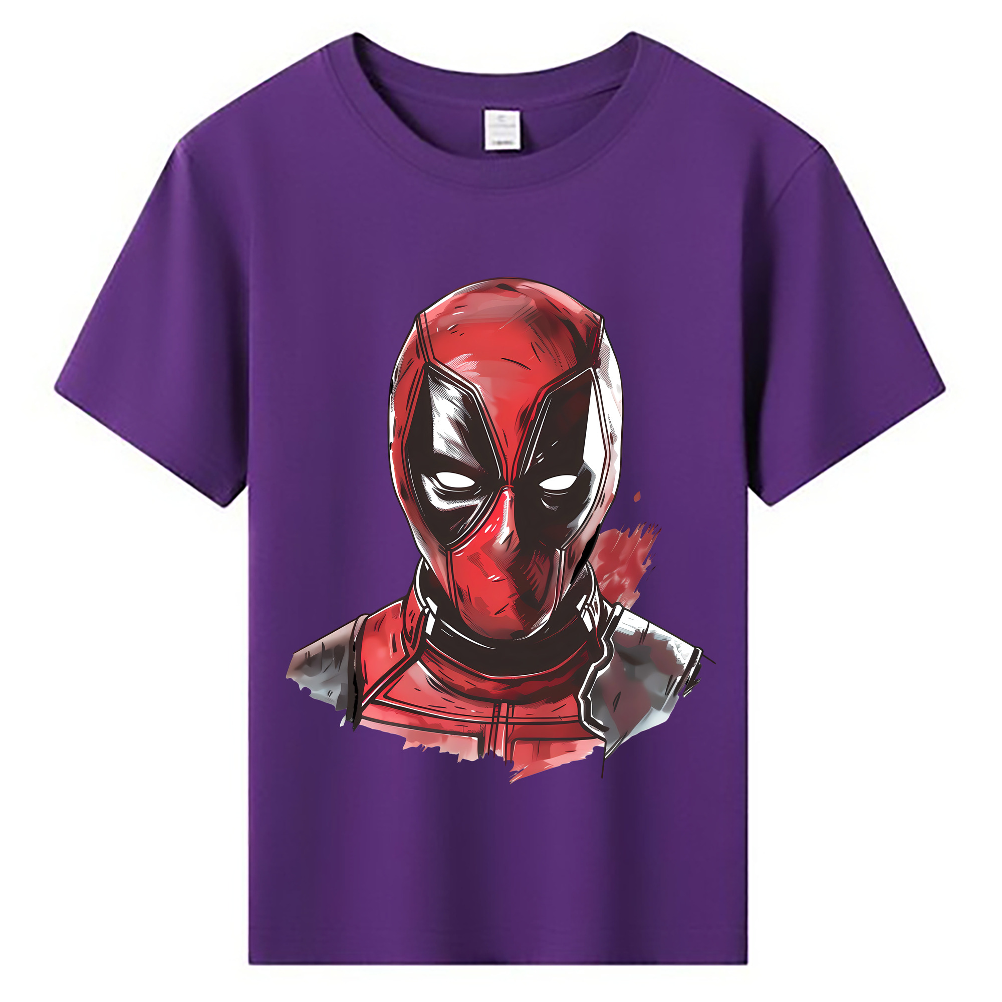 （画像用） Deadpool デッドプール 綿100％キッズTシャツ（フロントプリント）