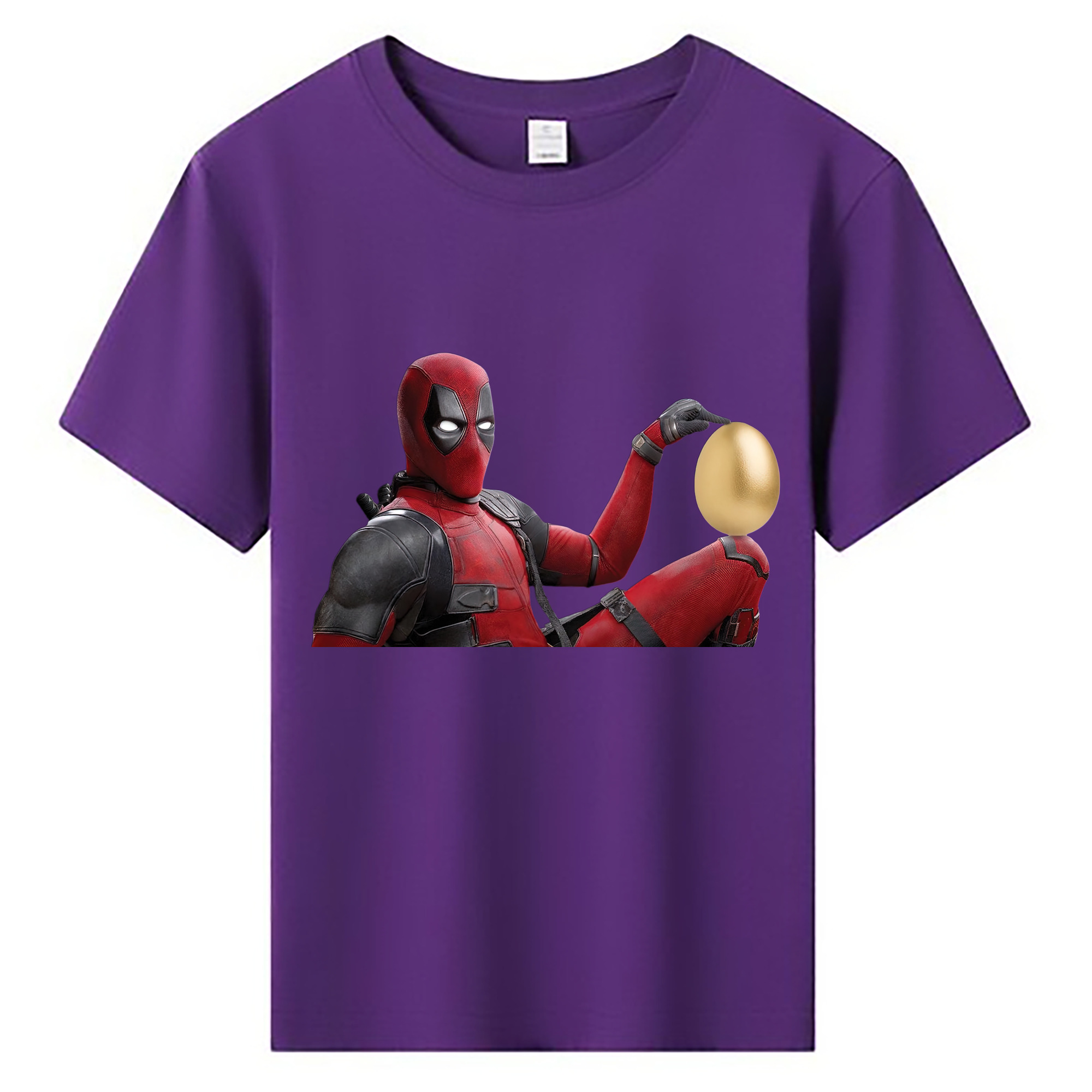 （画像用） Deadpool デッドプール 綿100％キッズTシャツ（フロントプリント）
