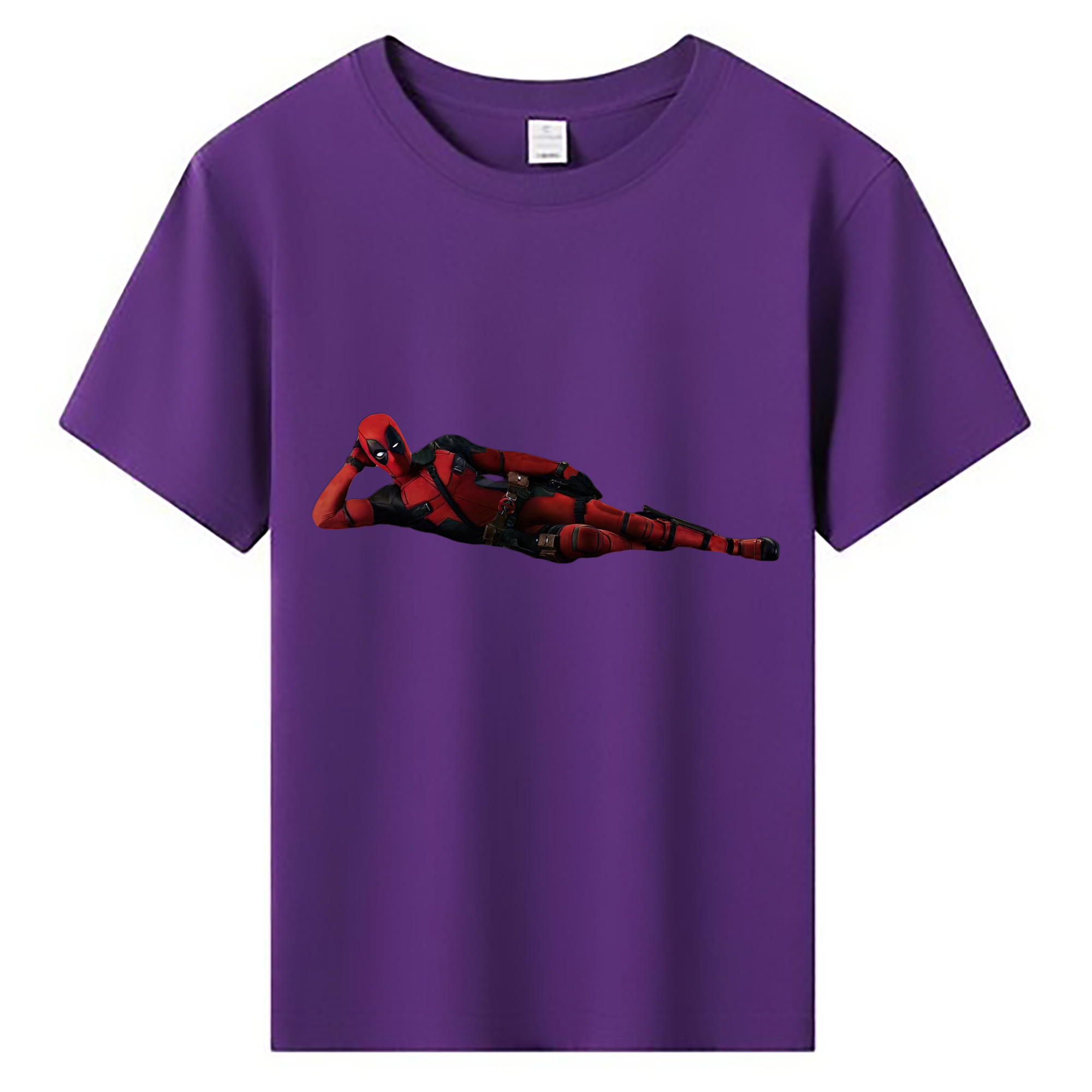 （画像用） Deadpool デッドプール 綿100％キッズTシャツ（フロントプリント）