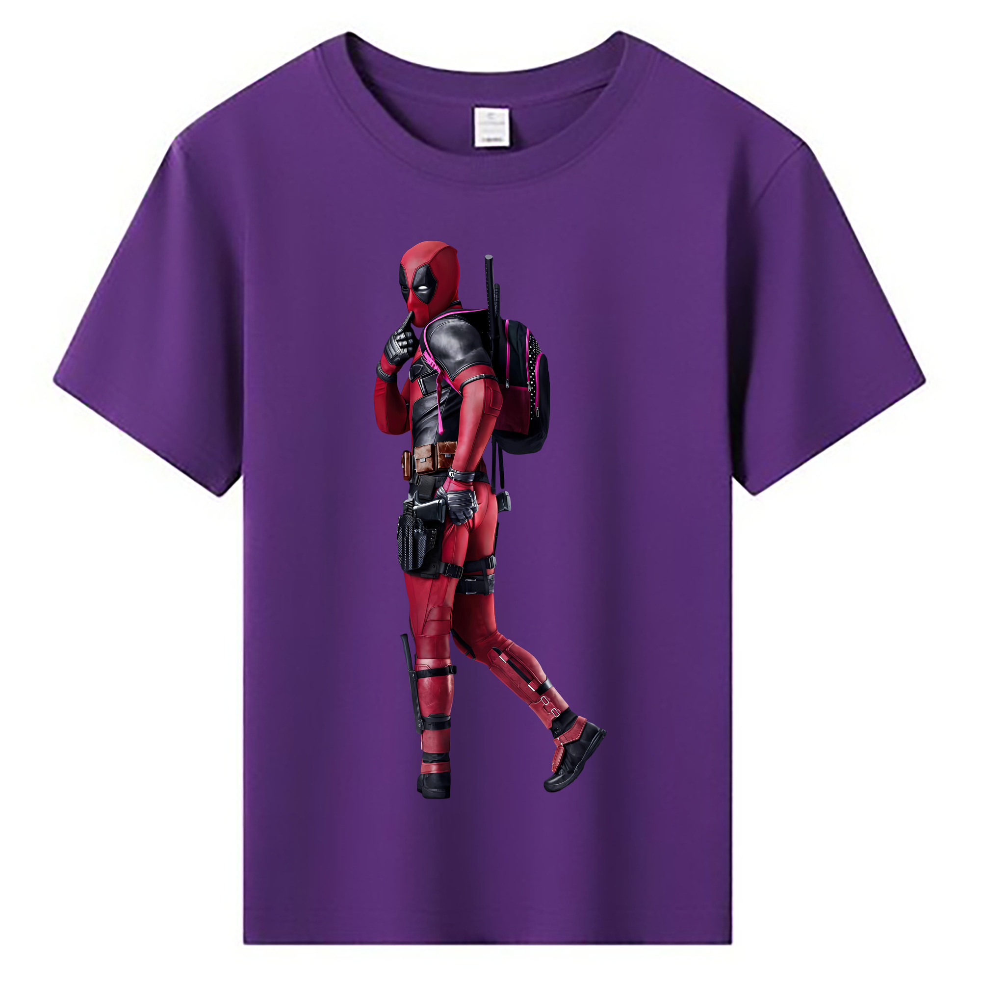 Deadpool デッドプール 綿100％キッズTシャツ（フロントプリント）