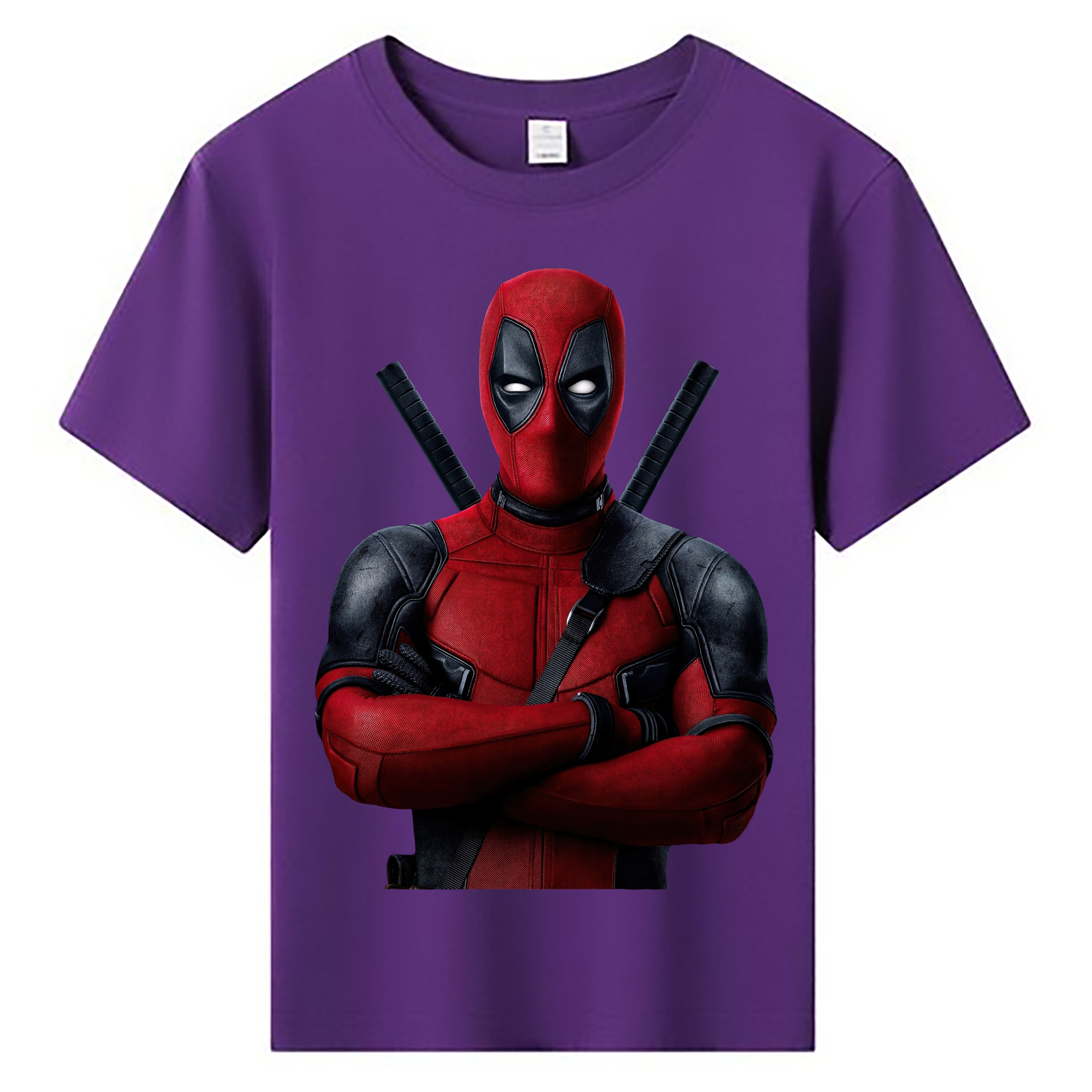 （画像用） Deadpool デッドプール 綿100％キッズTシャツ（フロントプリント）