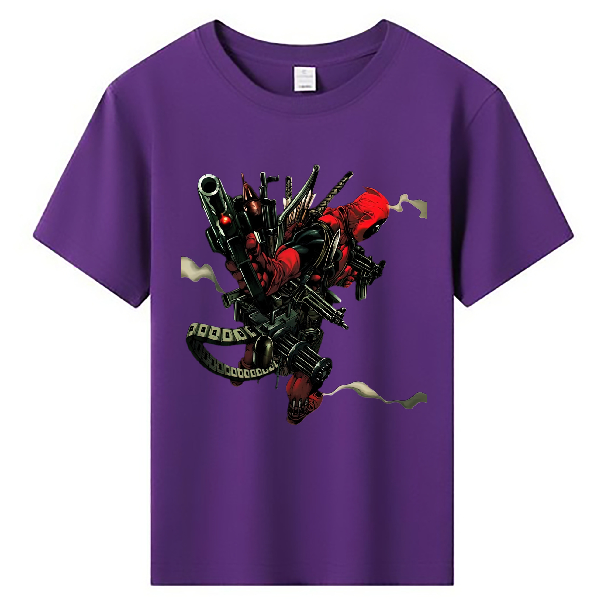（画像用） Deadpool デッドプール 綿100％キッズTシャツ（フロントプリント）