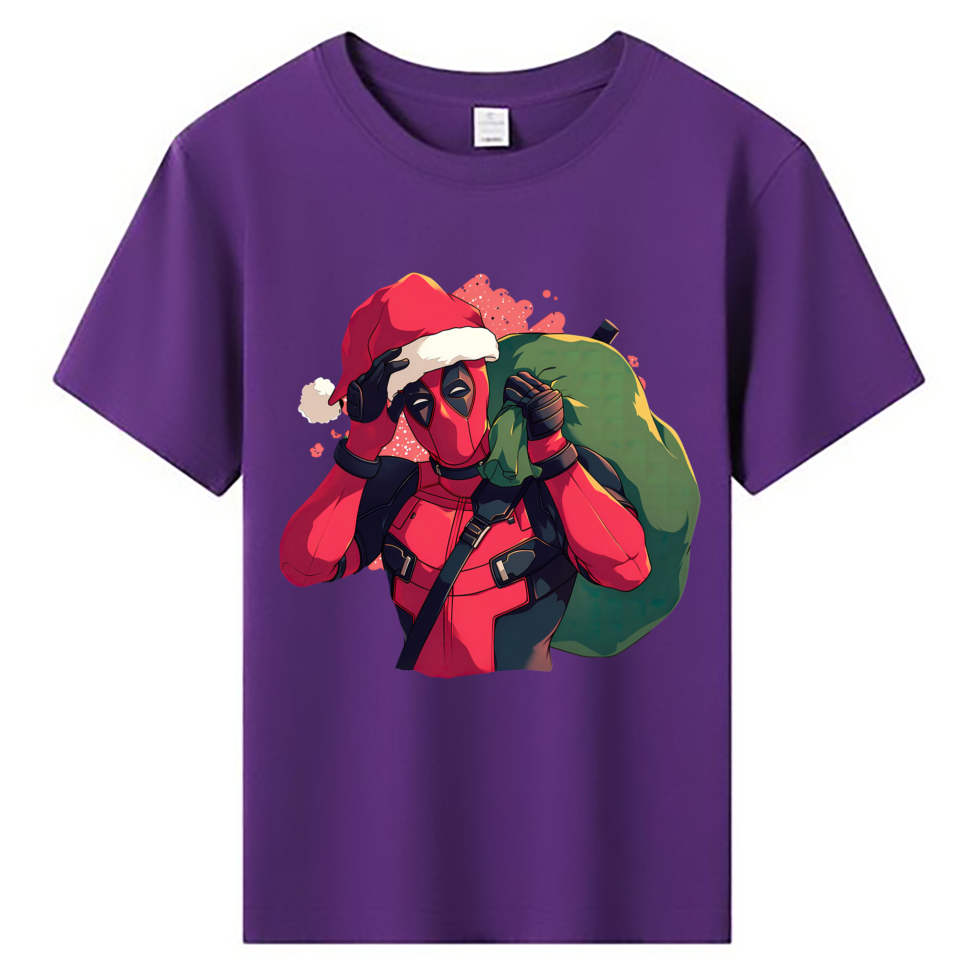 （画像用） Deadpool デッドプール 綿100％キッズTシャツ（フロントプリント）