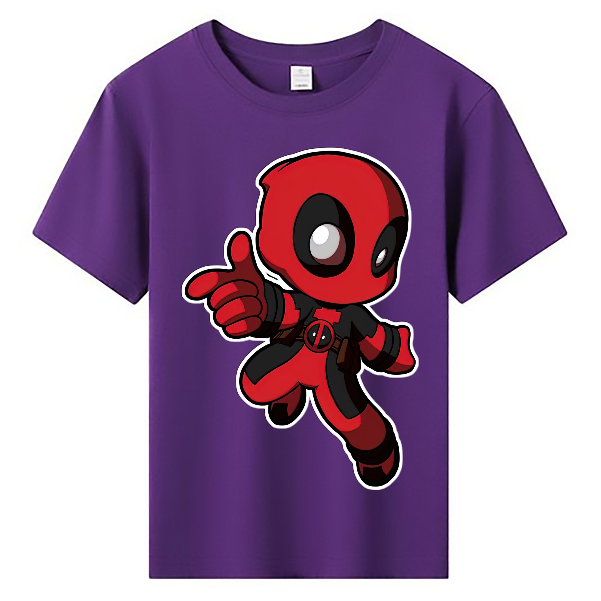 Deadpool デッドプール 綿100％キッズTシャツ（フロントプリント）