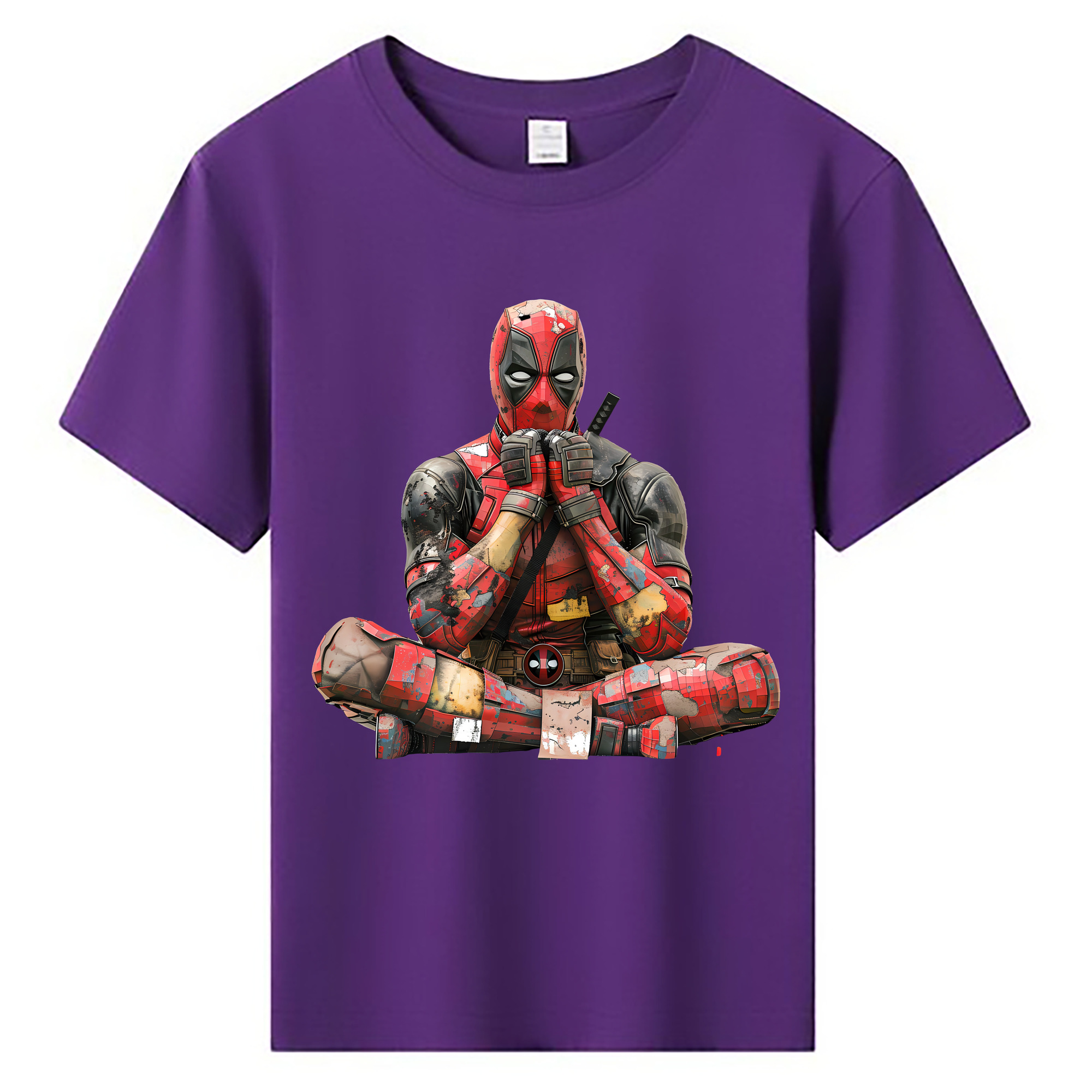 （画像用） Deadpool デッドプール 綿100％キッズTシャツ（フロントプリント）