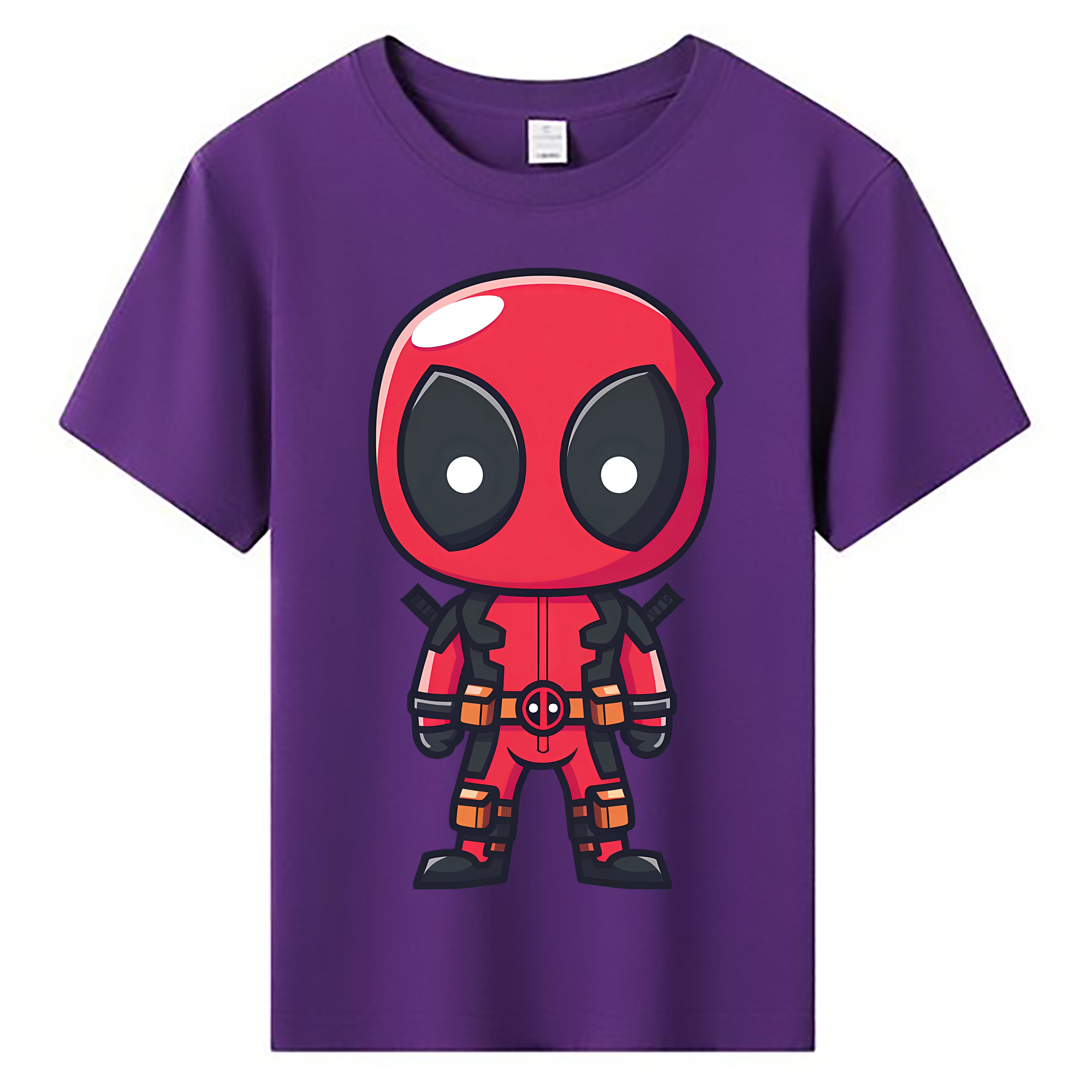 （画像用） Deadpool デッドプール 綿100％キッズTシャツ（フロントプリント）