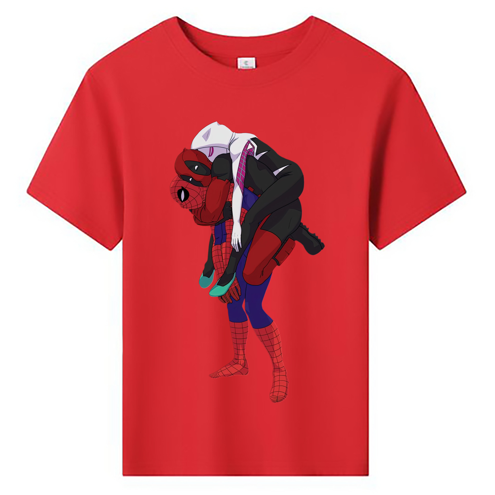 （画像用） Deadpool デッドプール 綿100％キッズTシャツ（フロントプリント）