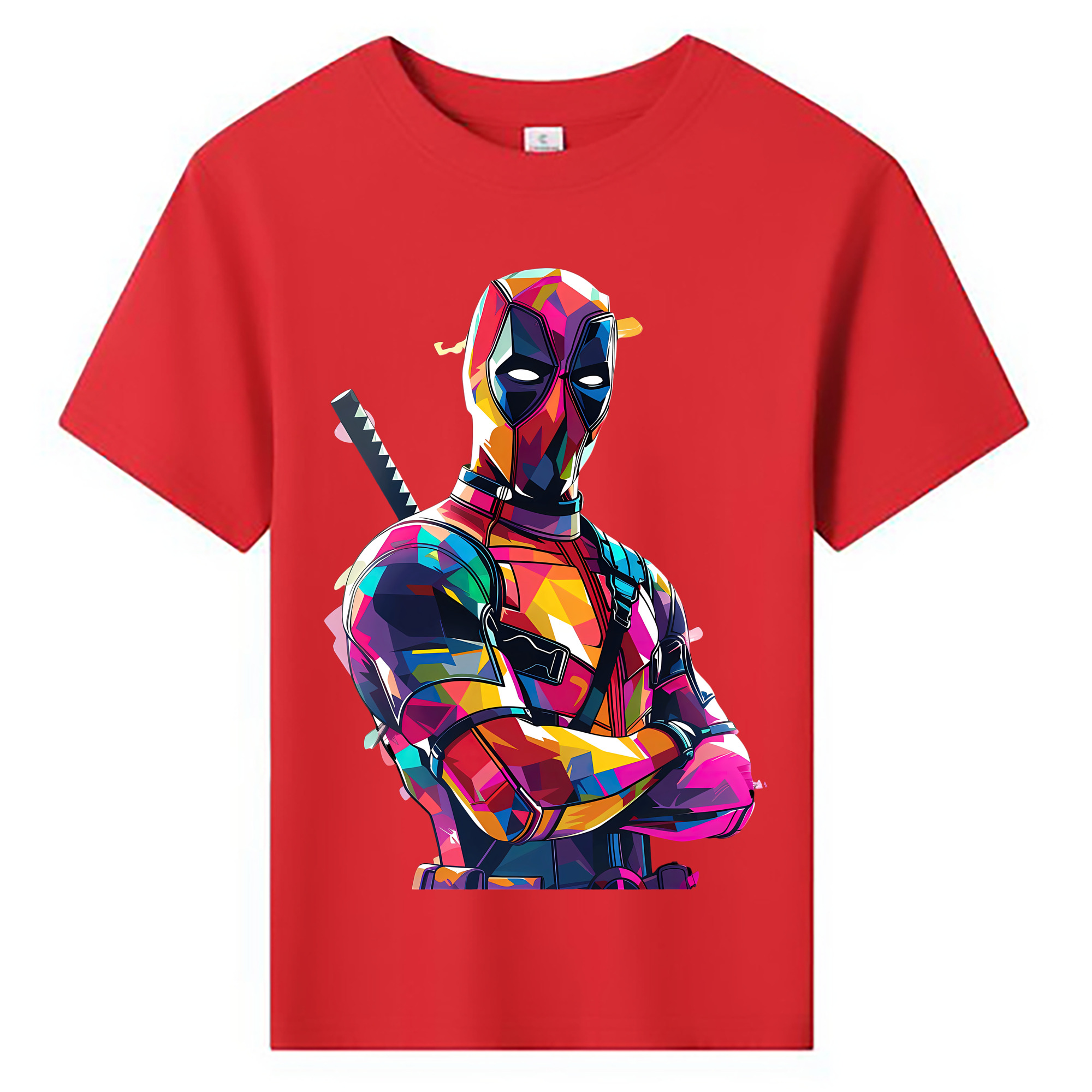 Deadpool デッドプール 綿100％キッズTシャツ（フロントプリント）