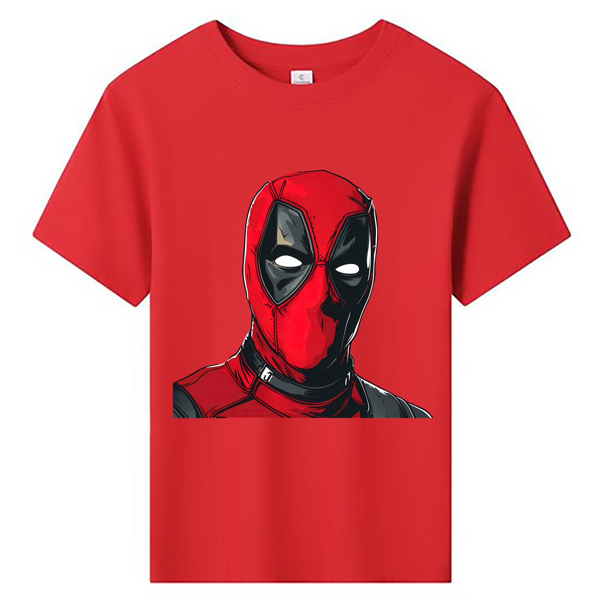 （画像用） Deadpool デッドプール 綿100％キッズTシャツ（フロントプリント）
