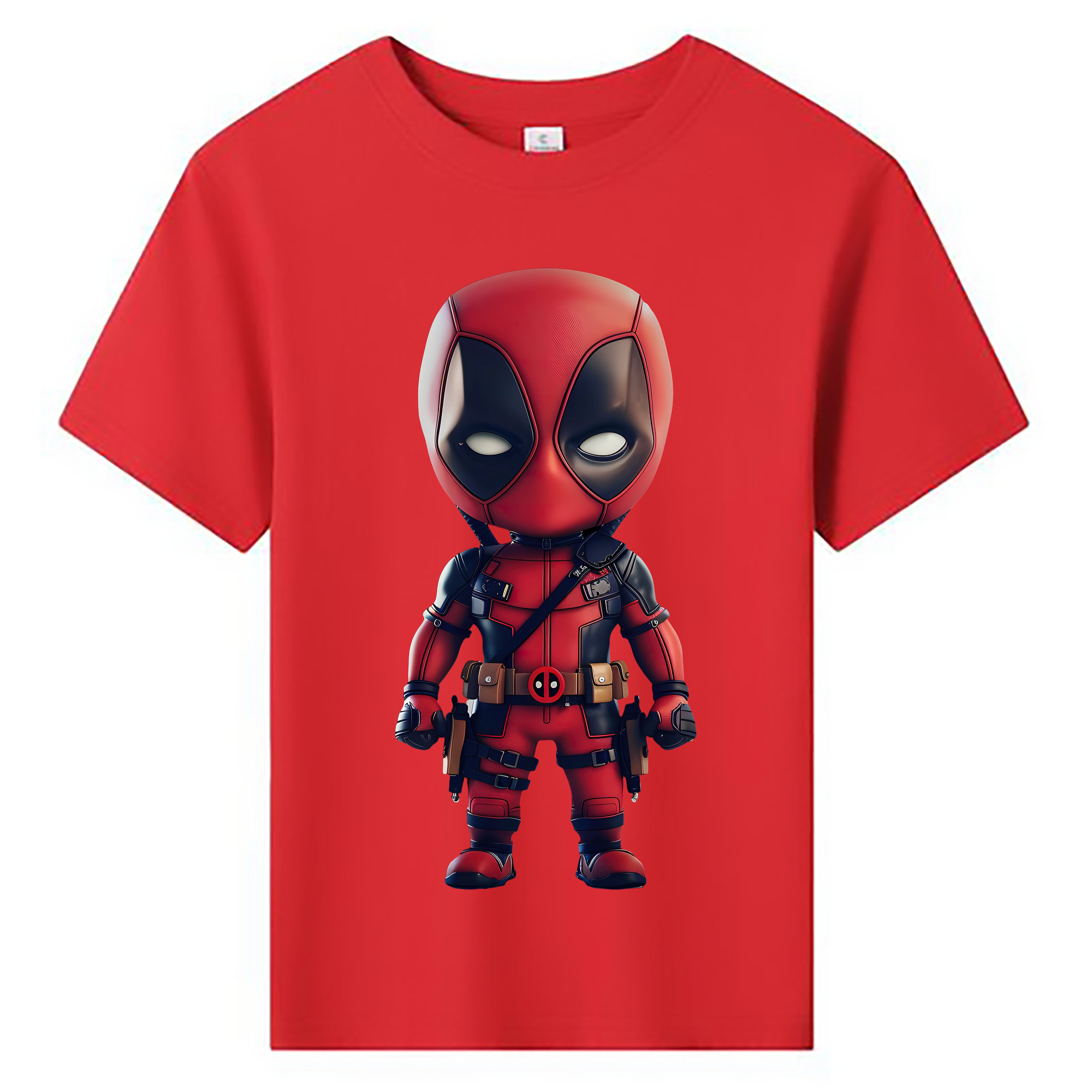 （画像用） Deadpool デッドプール 綿100％キッズTシャツ（フロントプリント）