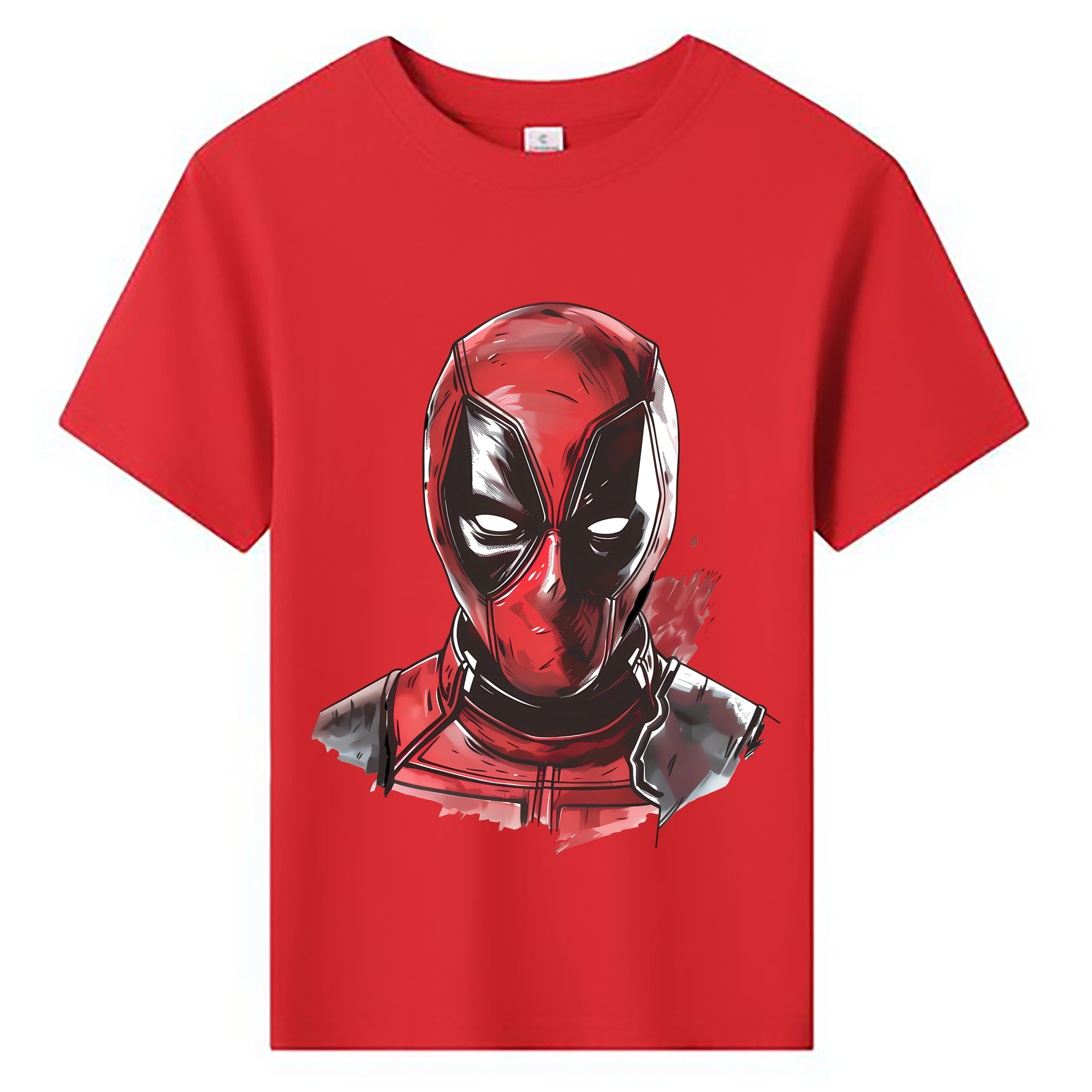 （画像用） Deadpool デッドプール 綿100％キッズTシャツ（フロントプリント）