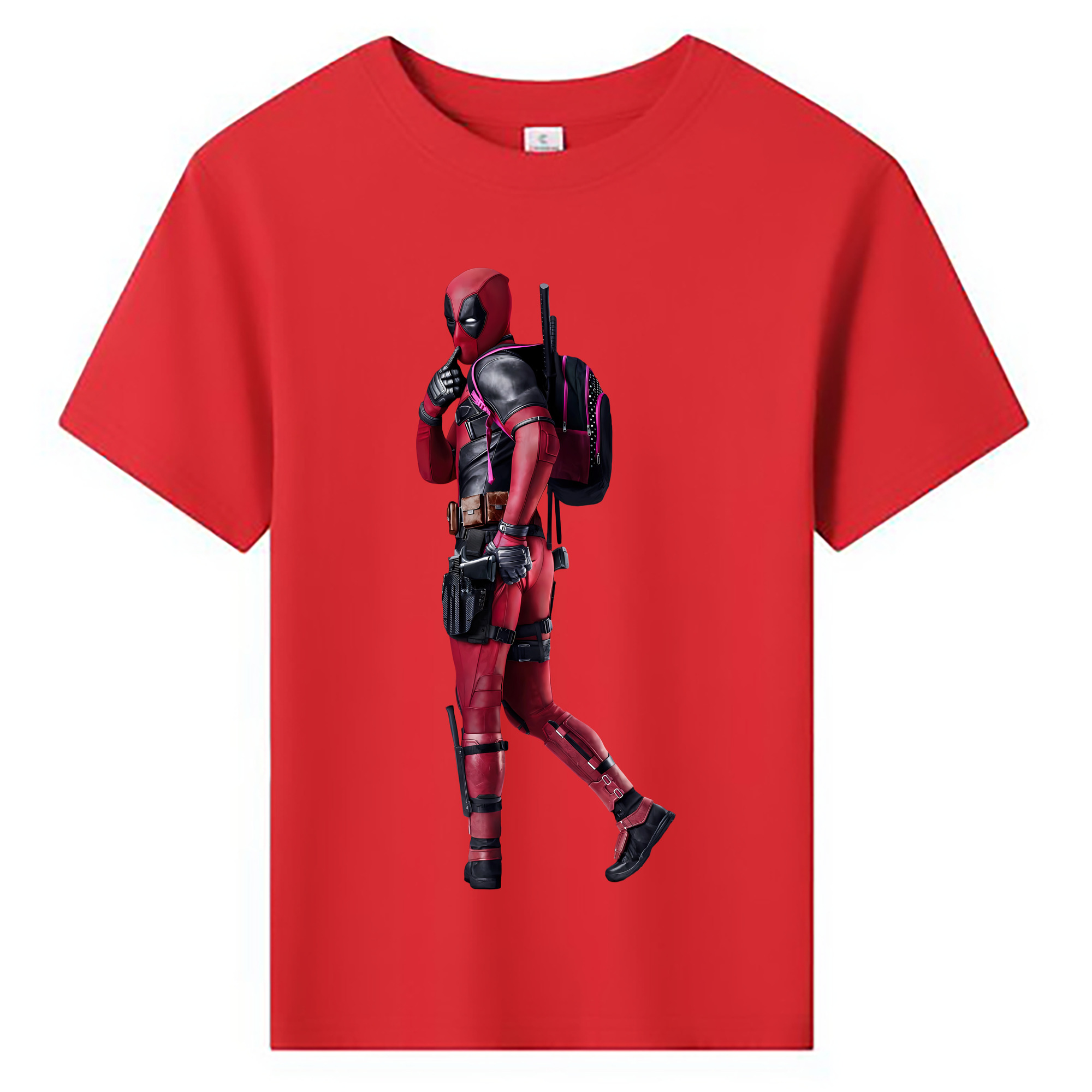 Deadpool デッドプール 綿100％キッズTシャツ（フロントプリント）