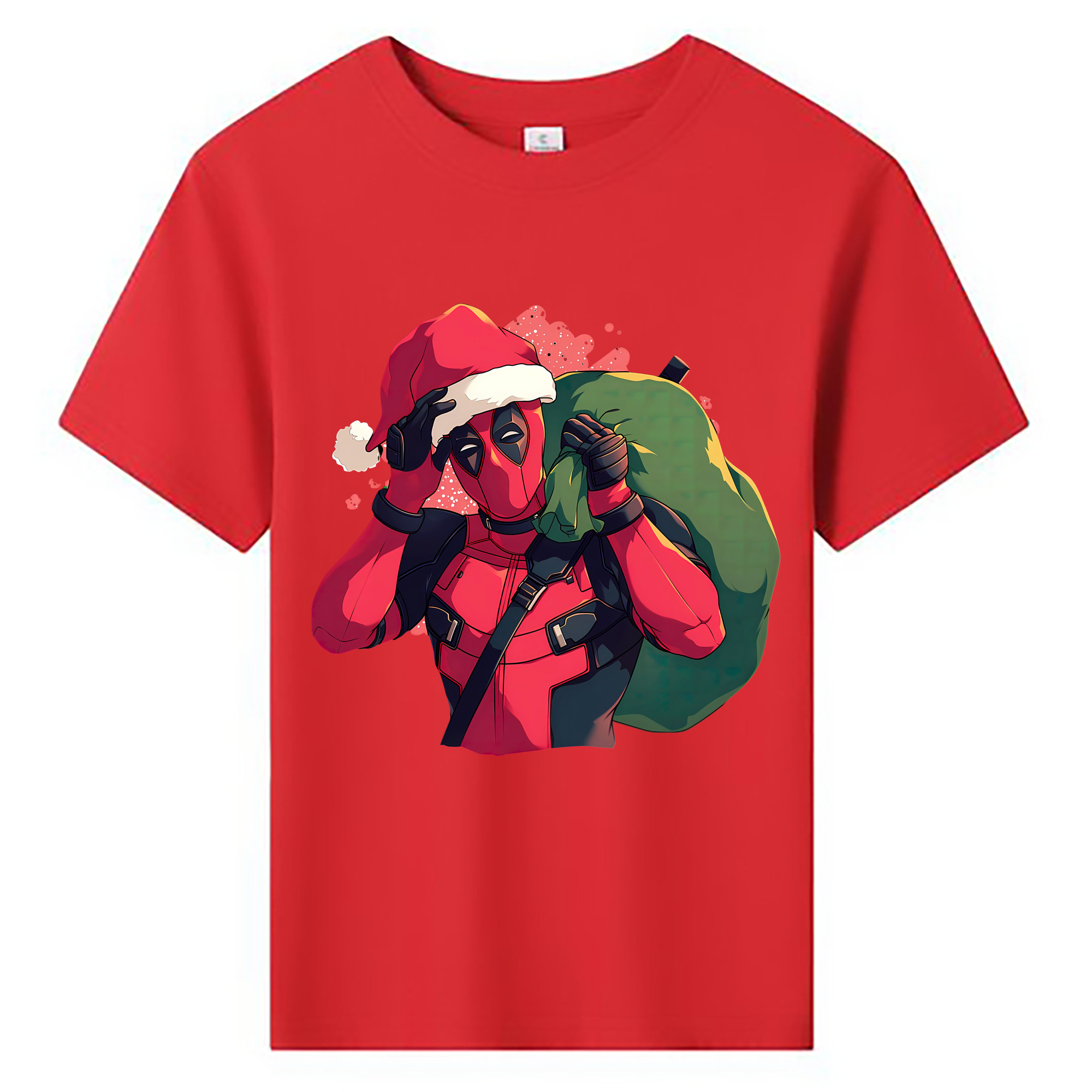 （画像用） Deadpool デッドプール 綿100％キッズTシャツ（フロントプリント）