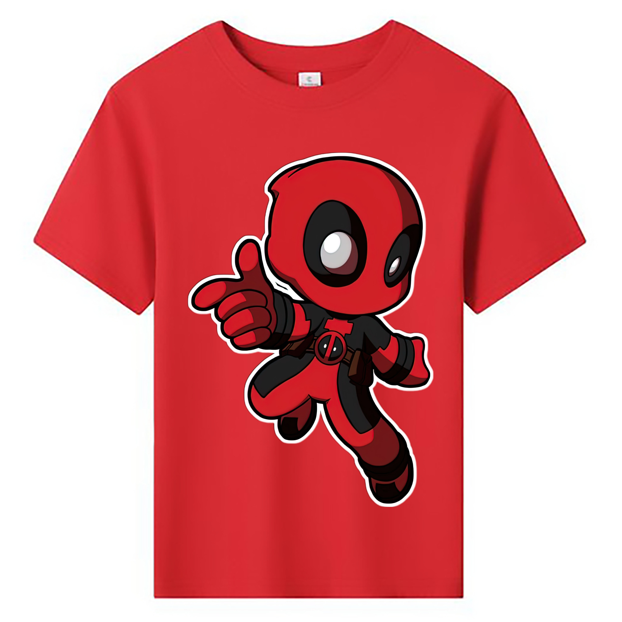 Deadpool デッドプール 綿100％キッズTシャツ（フロントプリント）