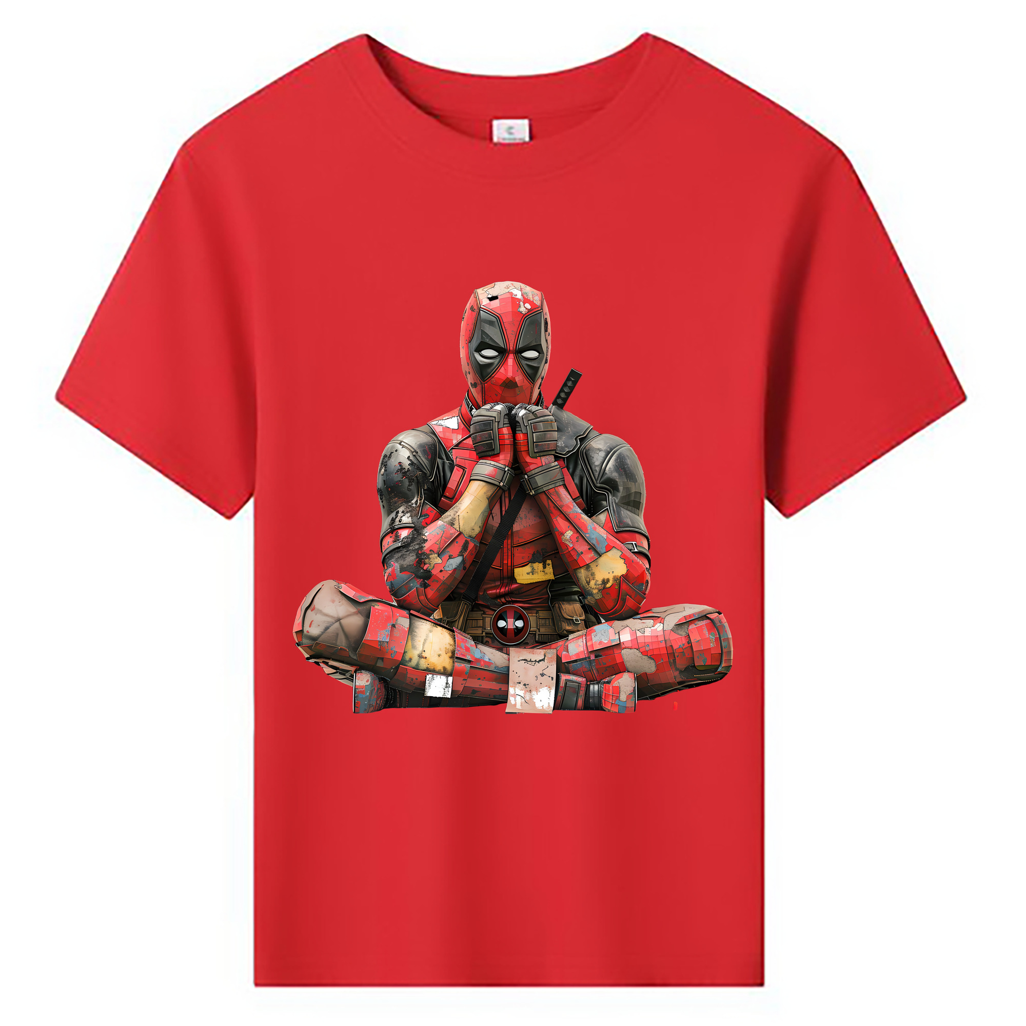 （画像用） Deadpool デッドプール 綿100％キッズTシャツ（フロントプリント）