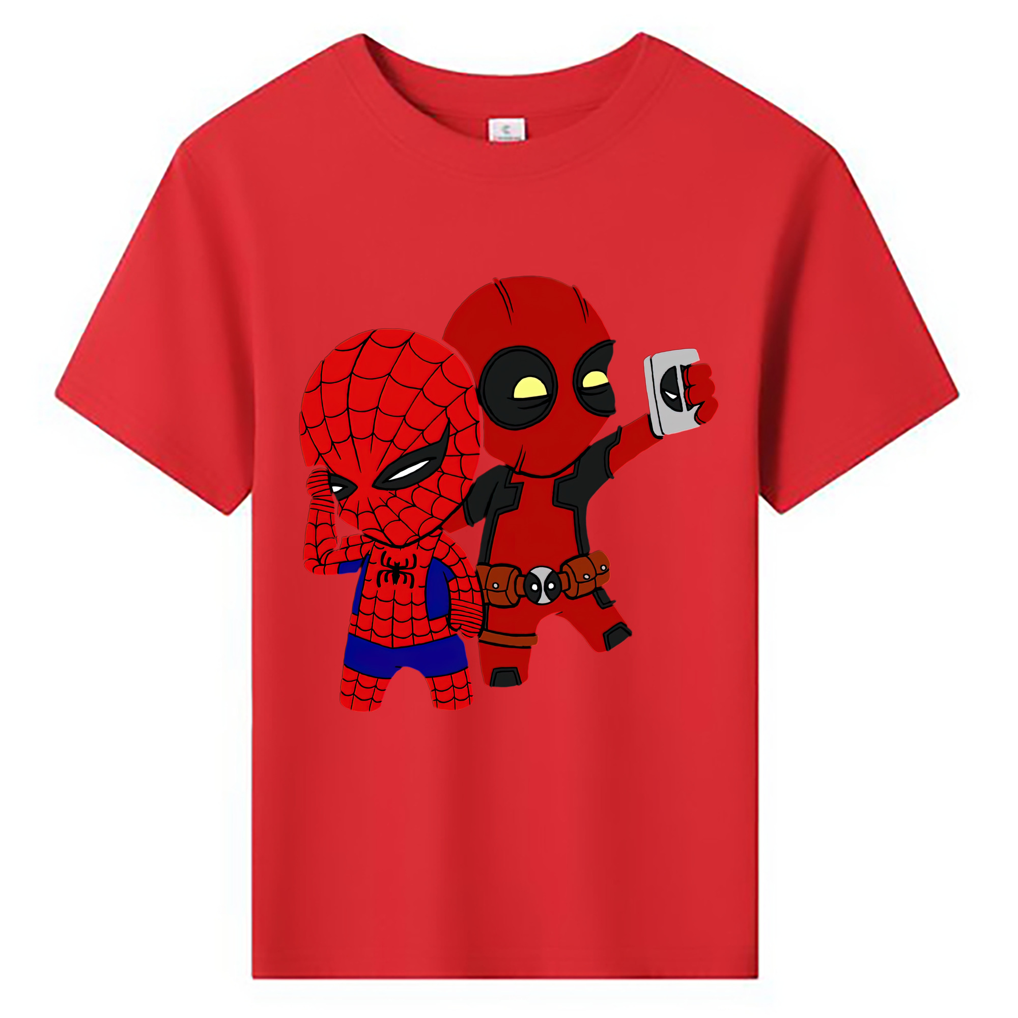 （画像用） Deadpool デッドプール 綿100％キッズTシャツ（フロントプリント）