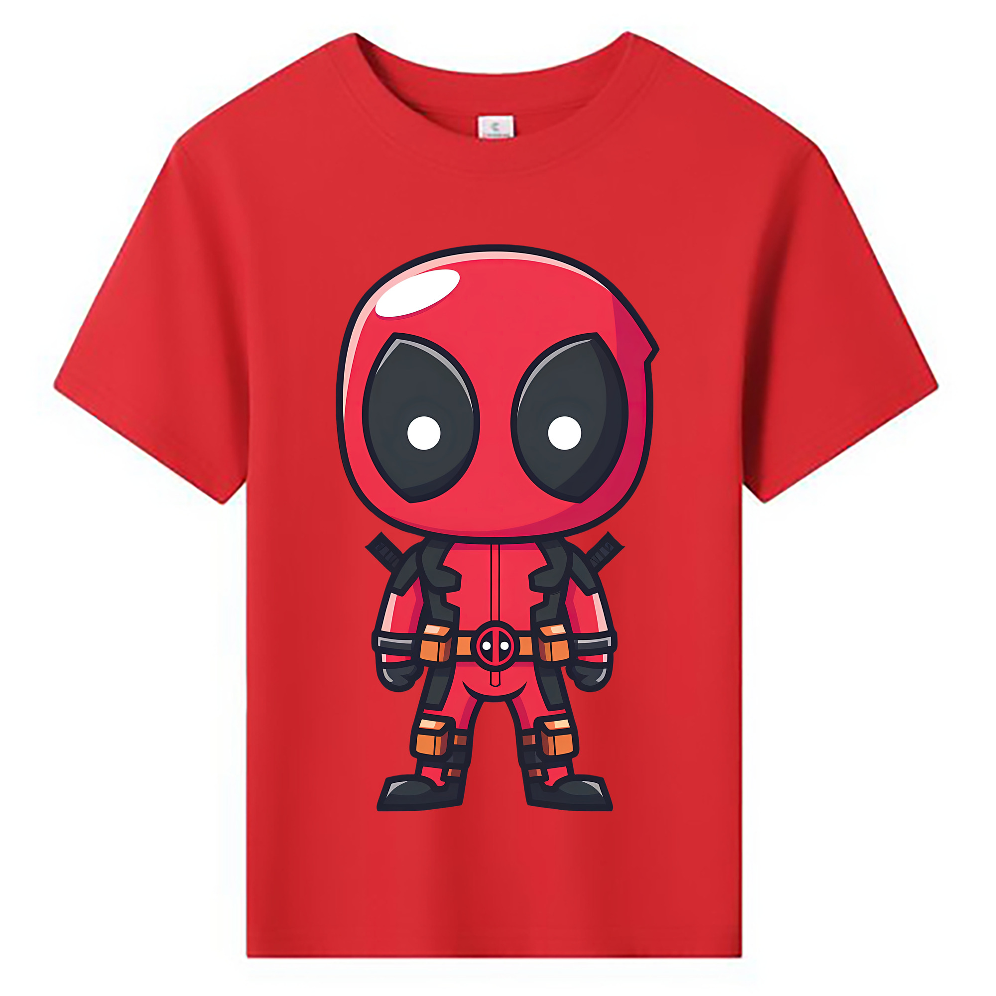 （画像用） Deadpool デッドプール 綿100％キッズTシャツ（フロントプリント）