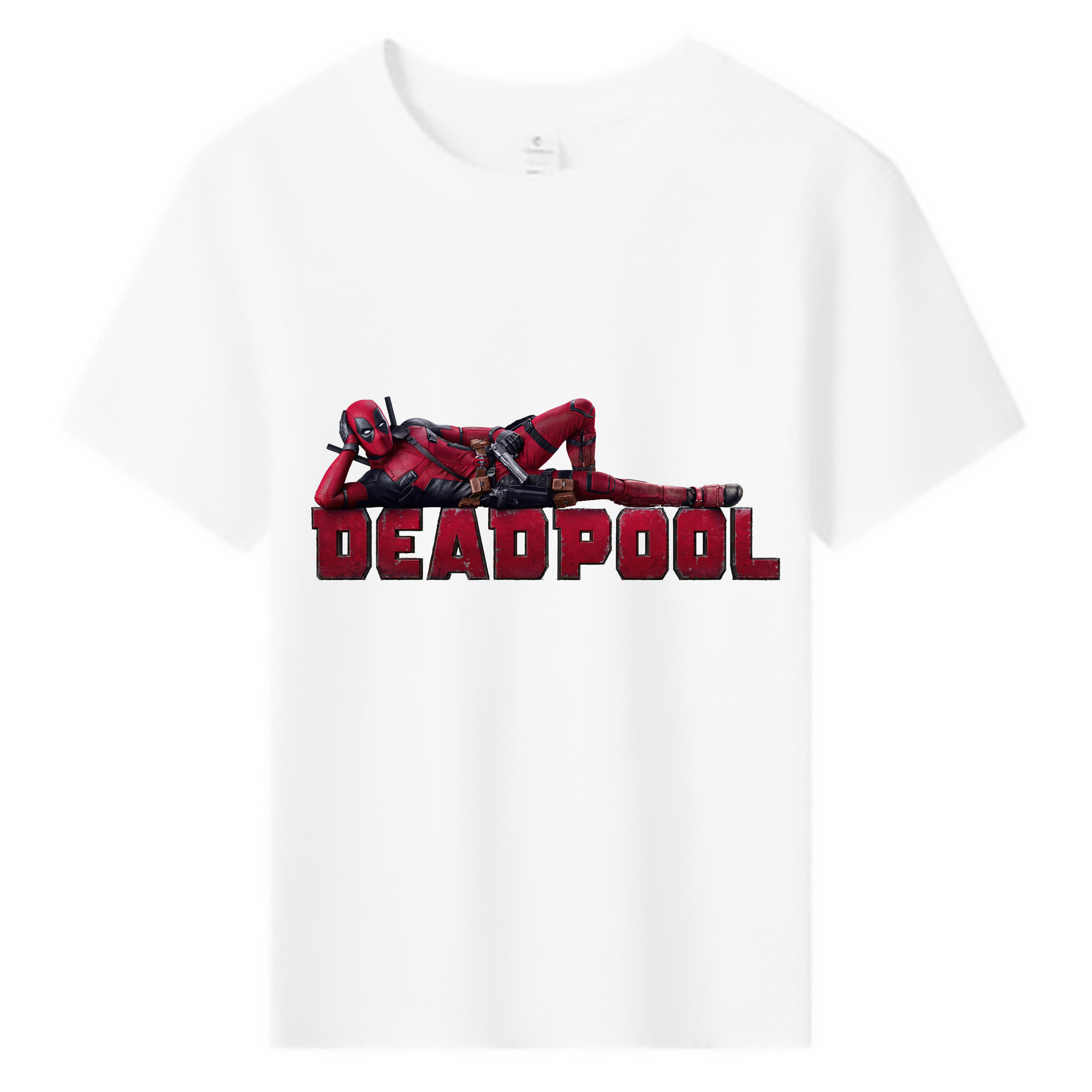 （画像用） Deadpool デッドプール 綿100％キッズTシャツ（フロントプリント）