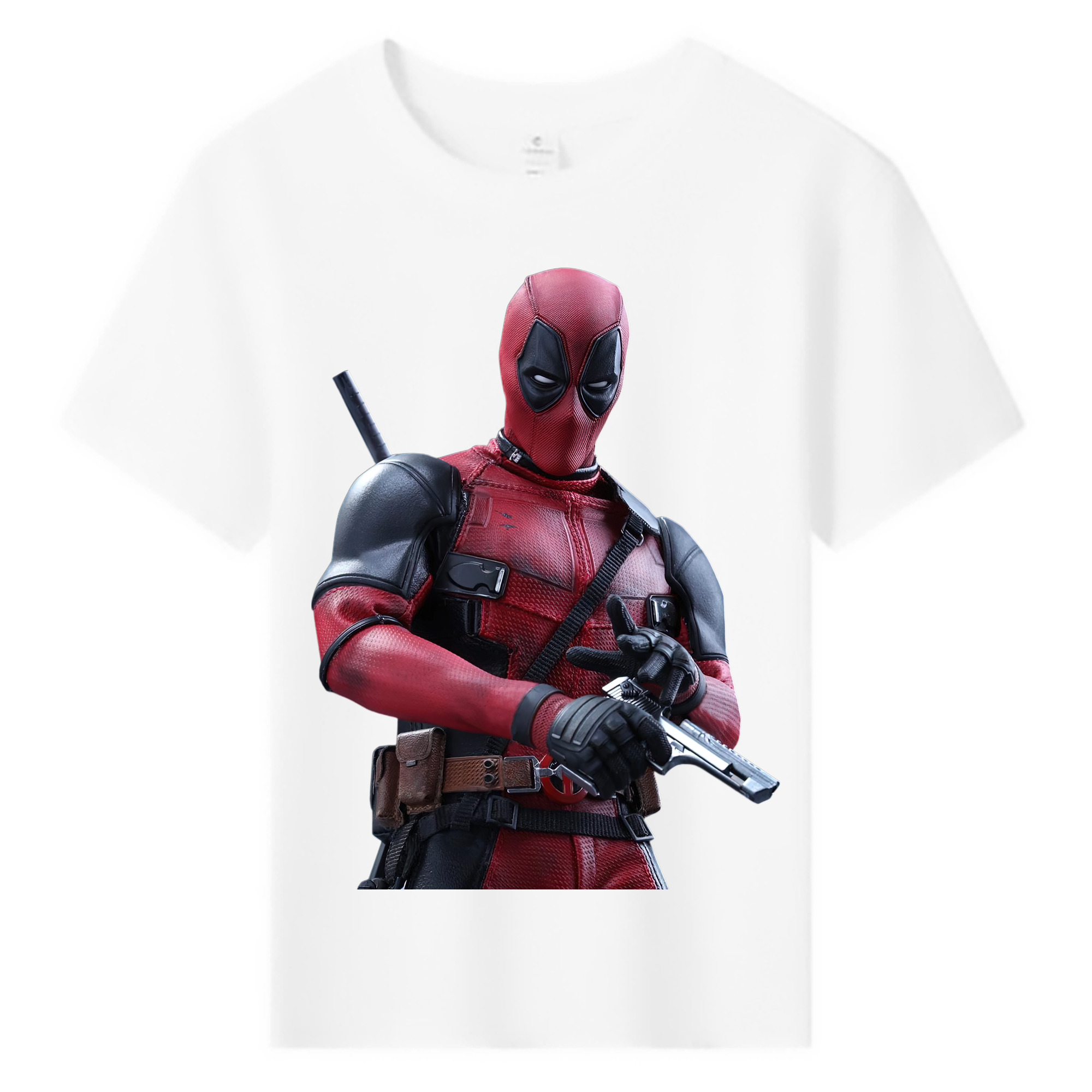 （画像用） Deadpool デッドプール 綿100％キッズTシャツ（フロントプリント）