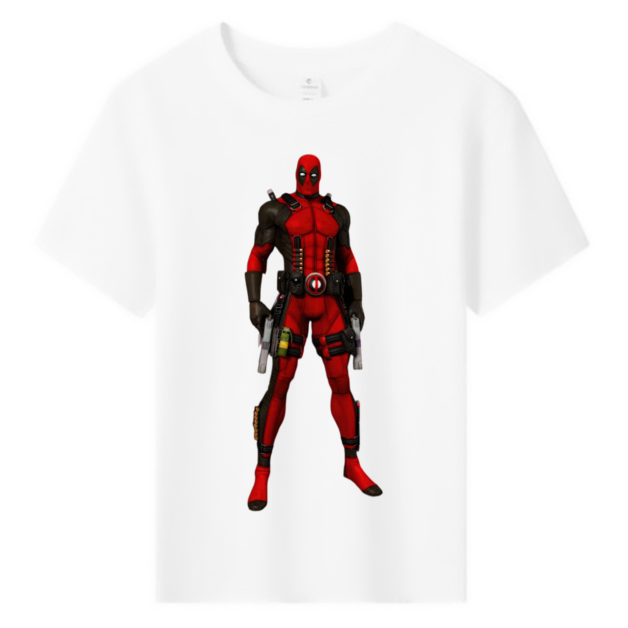 （画像用） Deadpool デッドプール 綿100％キッズTシャツ（フロントプリント）