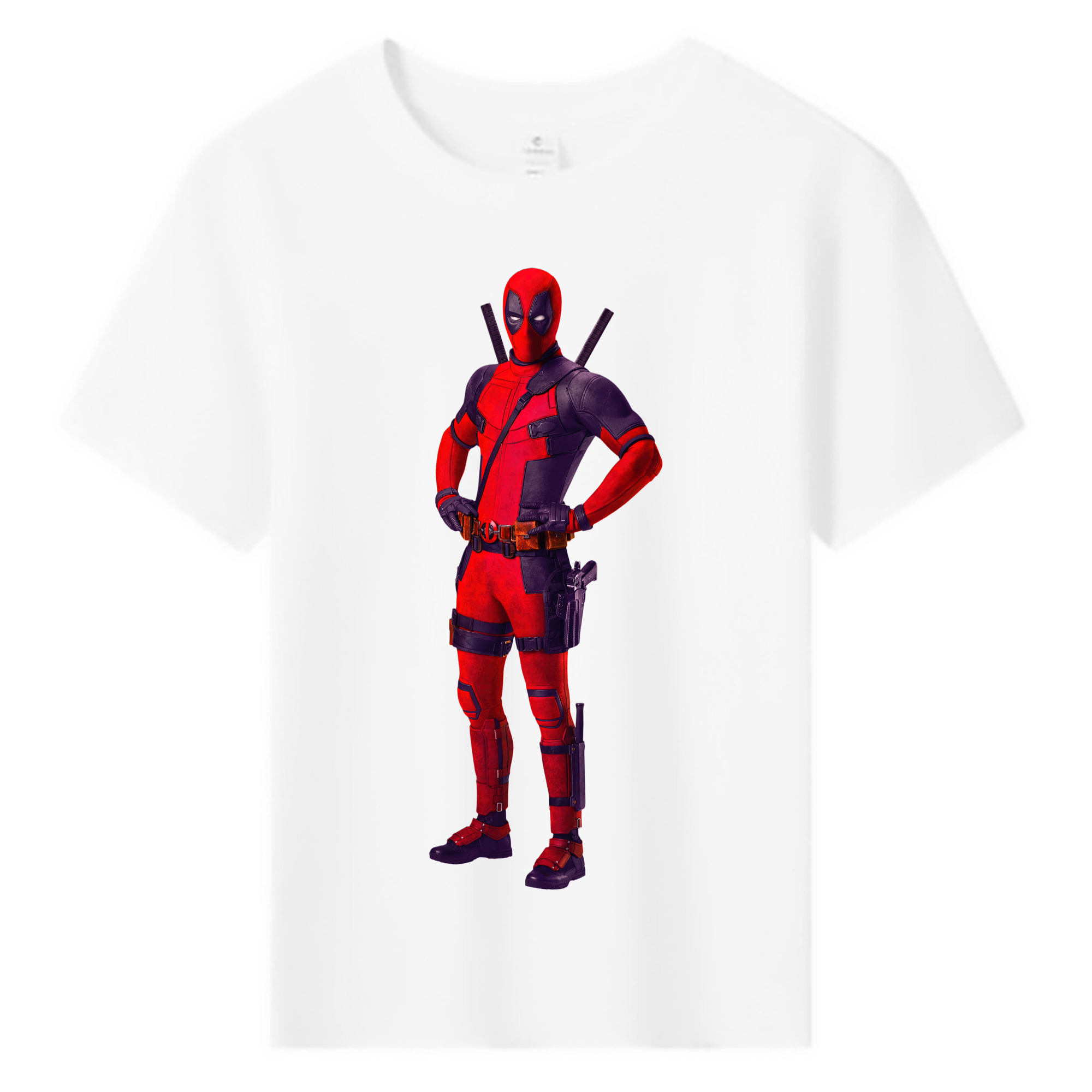 （画像用） Deadpool デッドプール 綿100％キッズTシャツ（フロントプリント）