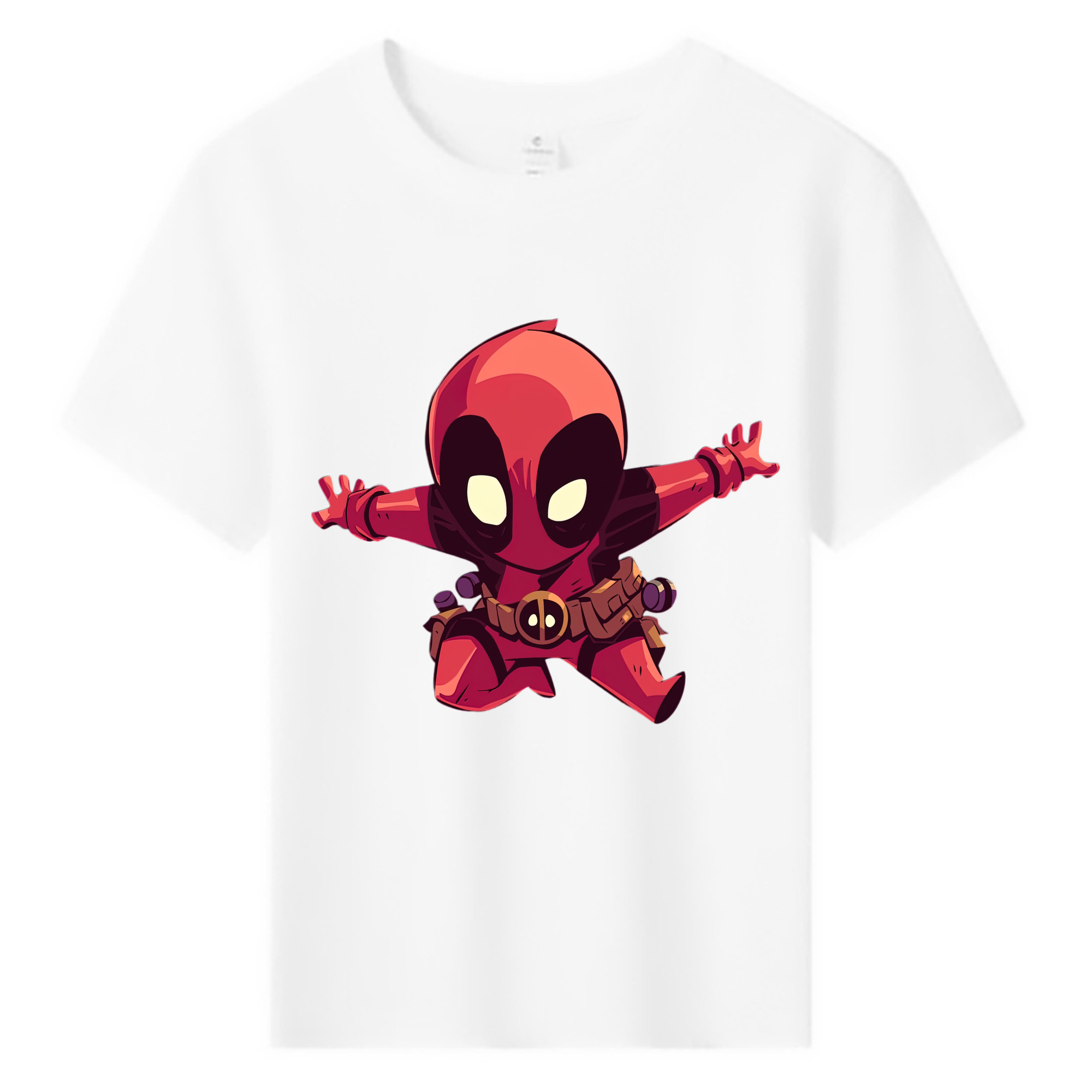 （画像用） Deadpool デッドプール 綿100％キッズTシャツ（フロントプリント）