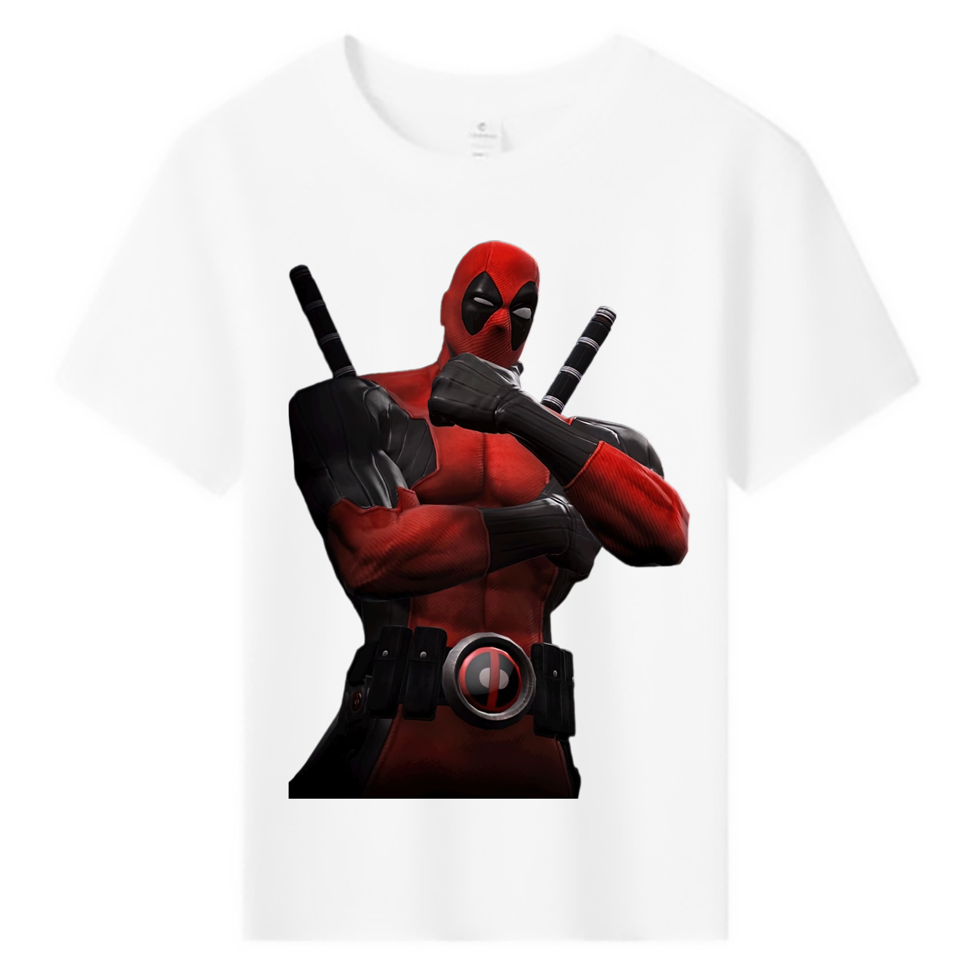 （画像用） Deadpool デッドプール 綿100％キッズTシャツ（フロントプリント）