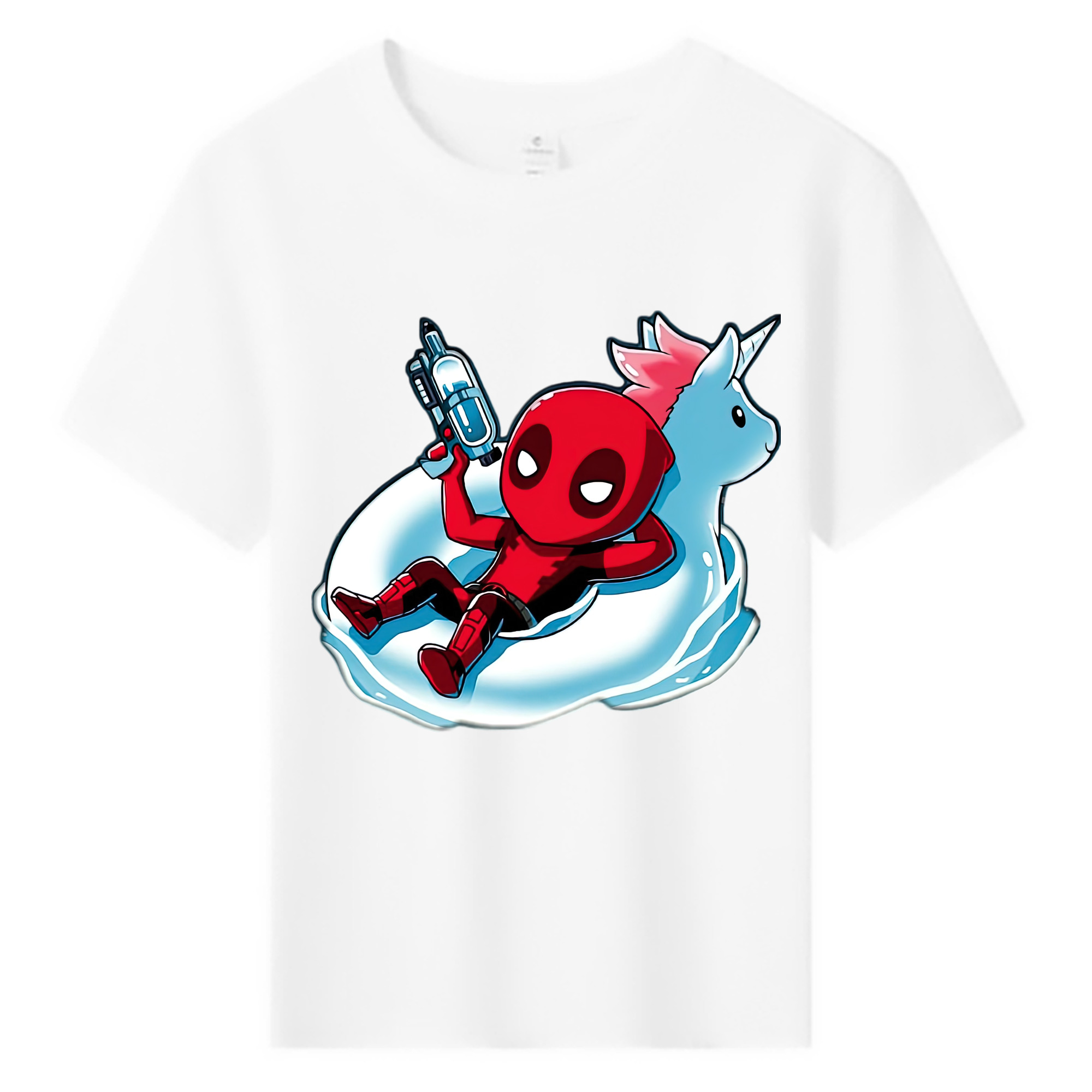 （画像用） Deadpool デッドプール 綿100％キッズTシャツ（フロントプリント）