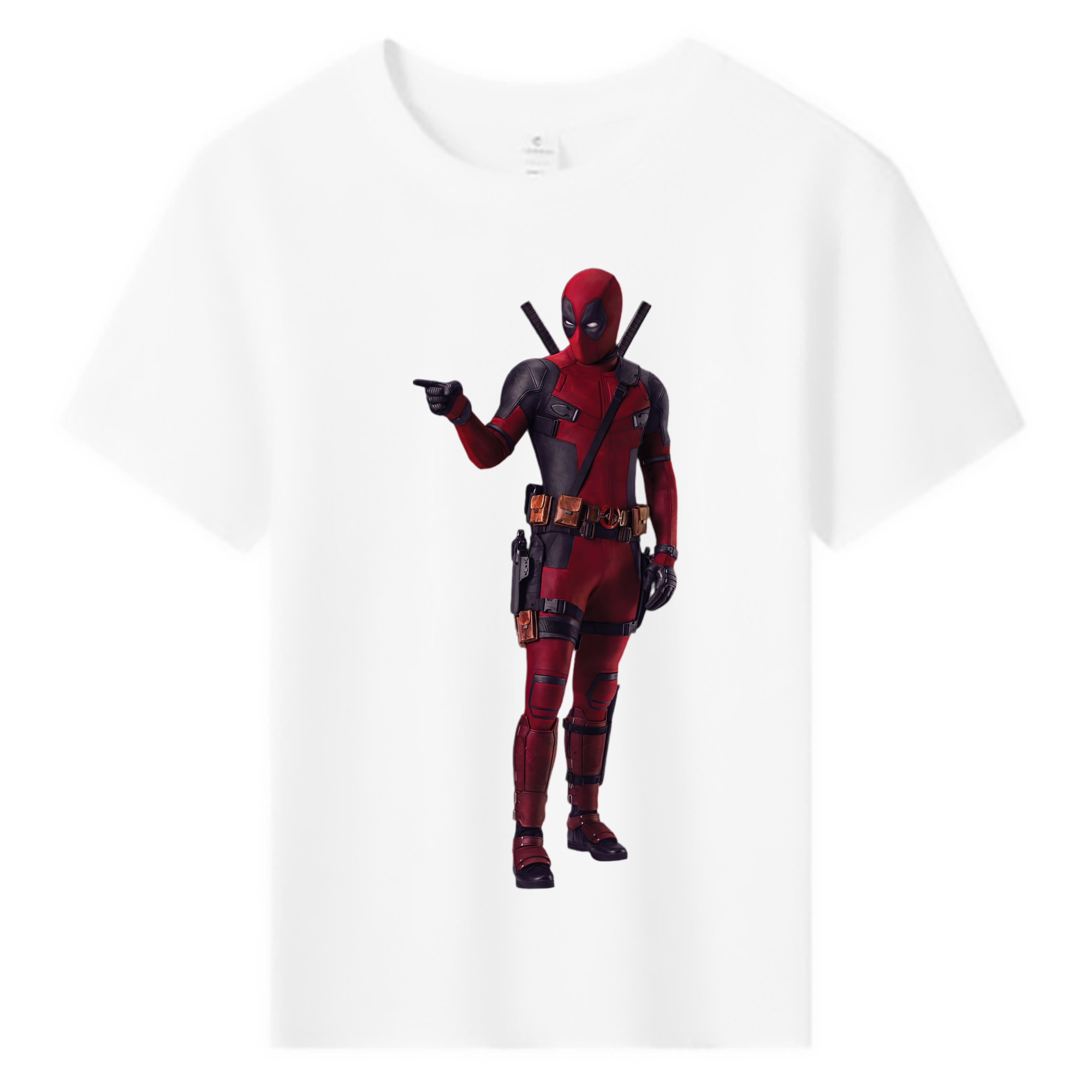 （画像用） Deadpool デッドプール 綿100％キッズTシャツ（フロントプリント）