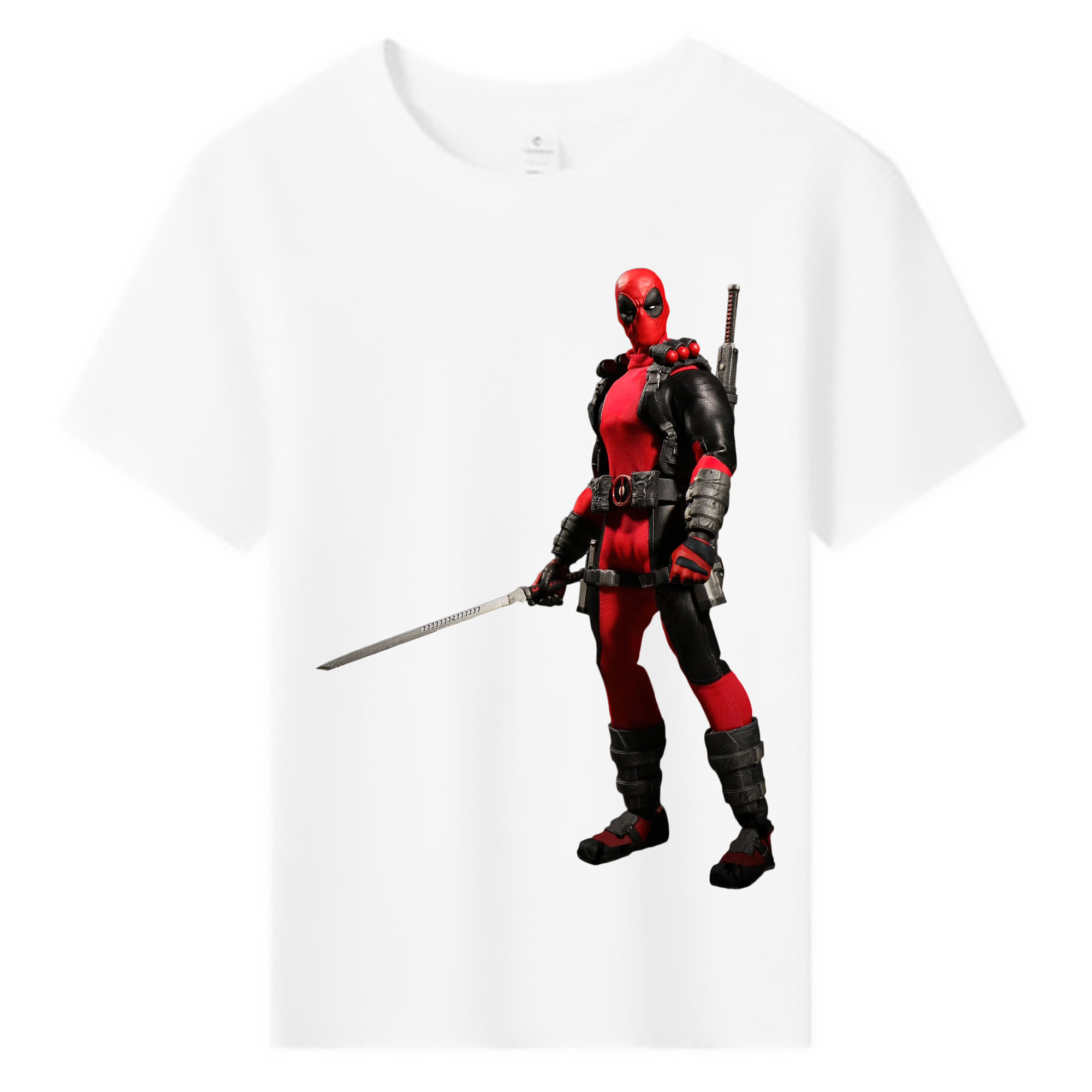 （画像用） Deadpool デッドプール 綿100％キッズTシャツ（フロントプリント）