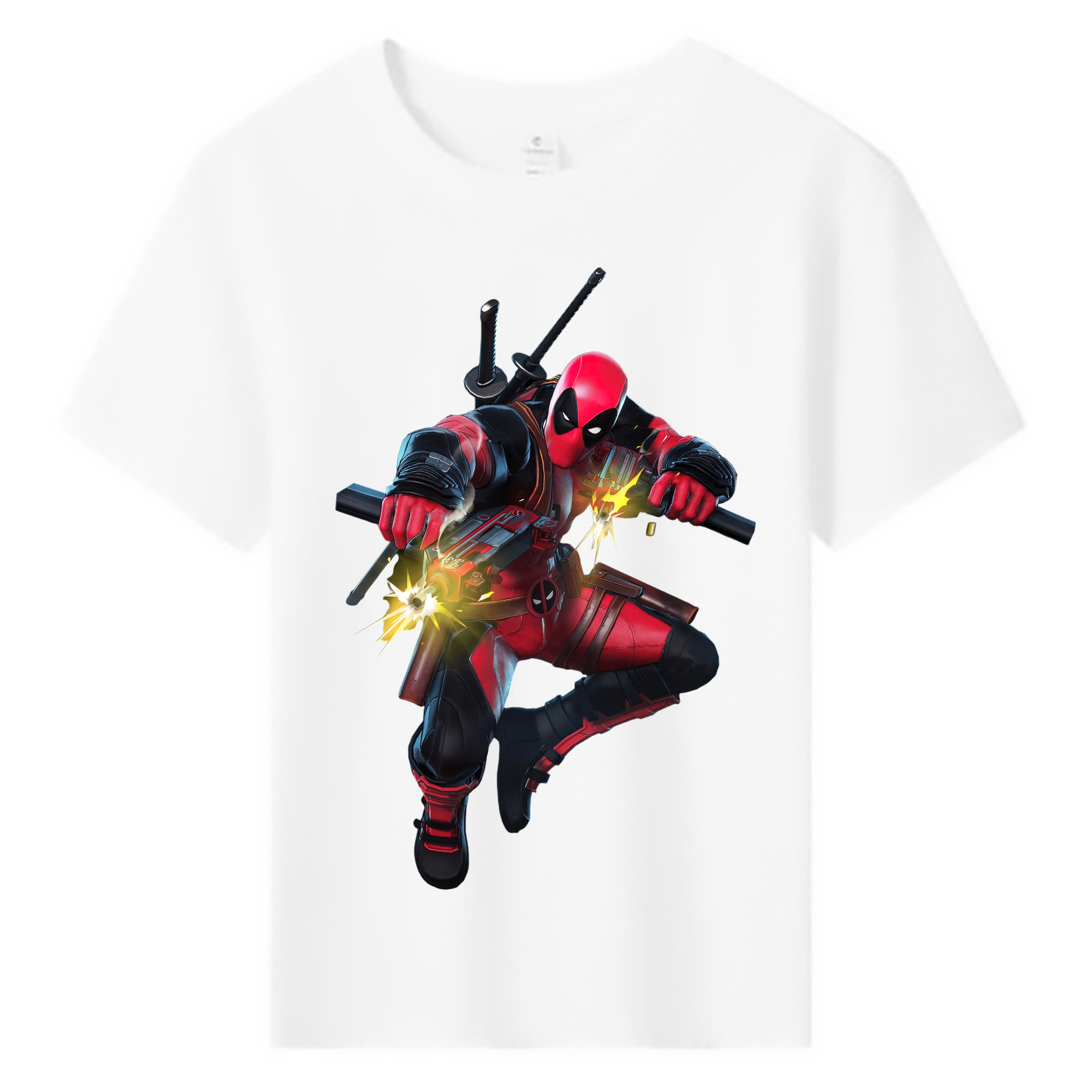 （画像用） Deadpool デッドプール 綿100％キッズTシャツ（フロントプリント）