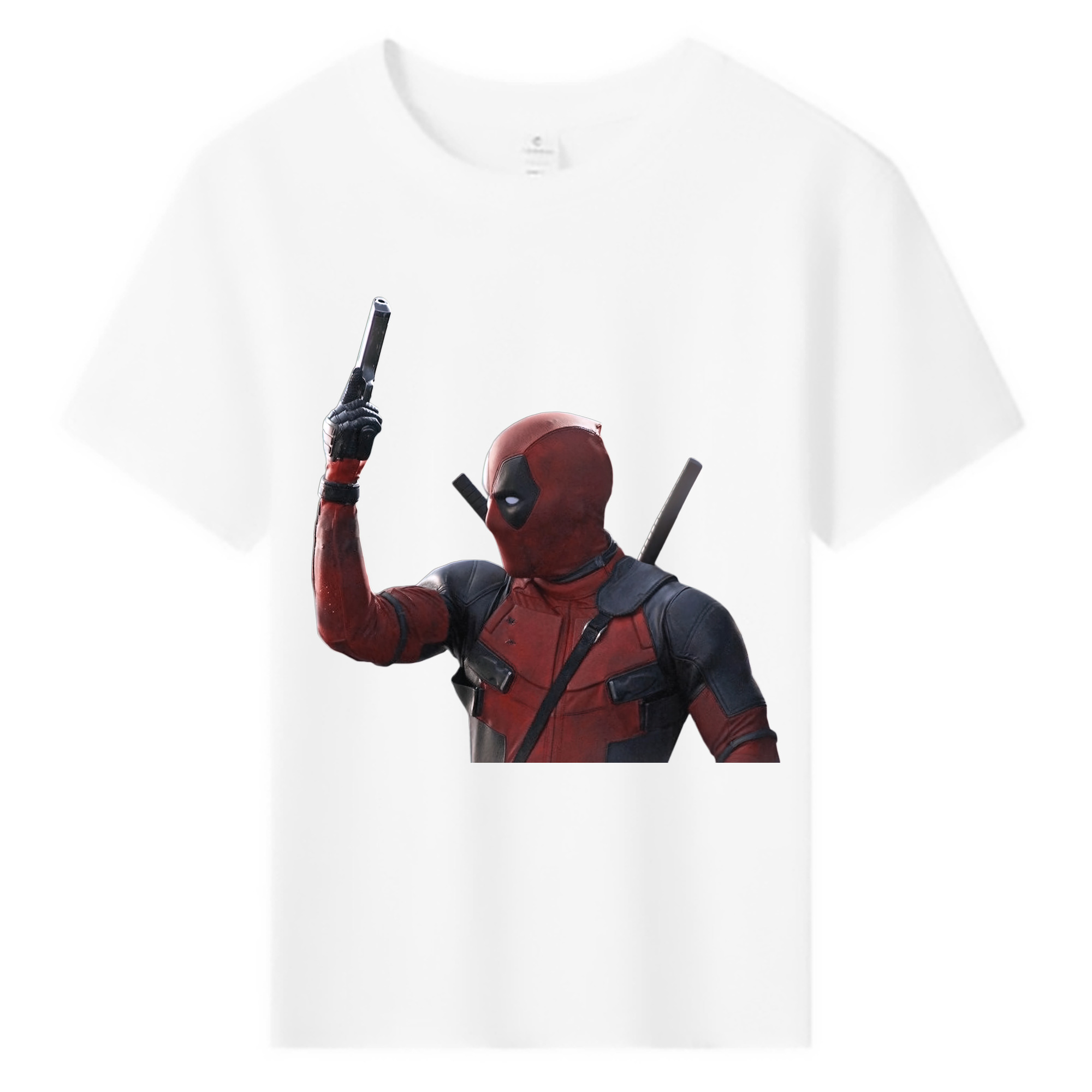 （画像用） Deadpool デッドプール 綿100％キッズTシャツ（フロントプリント）