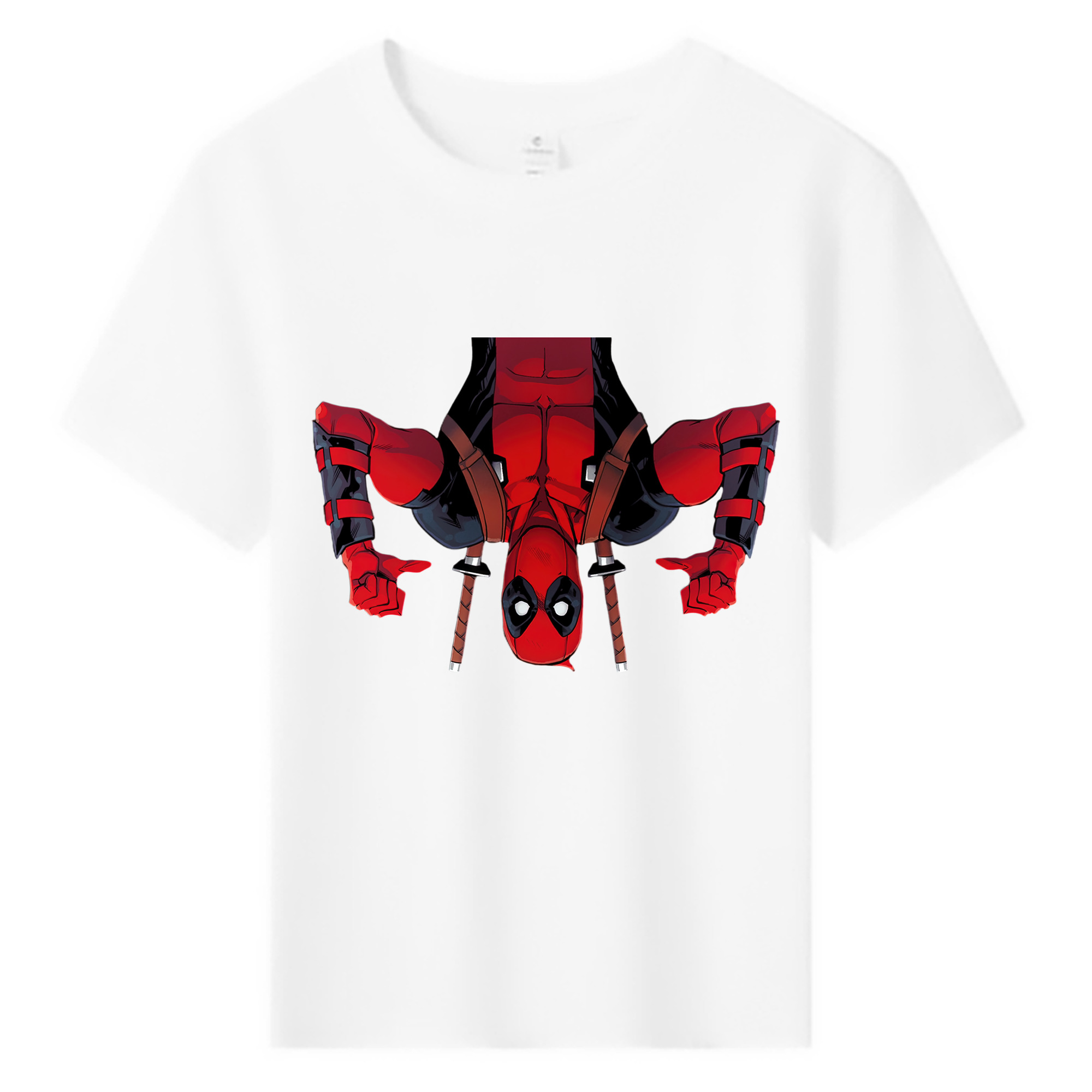 （画像用） Deadpool デッドプール 綿100％キッズTシャツ（フロントプリント）