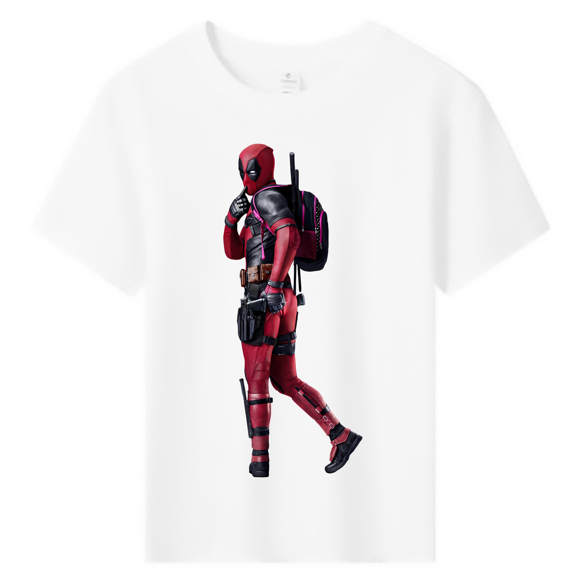 （画像用） Deadpool デッドプール 綿100％キッズTシャツ（フロントプリント）