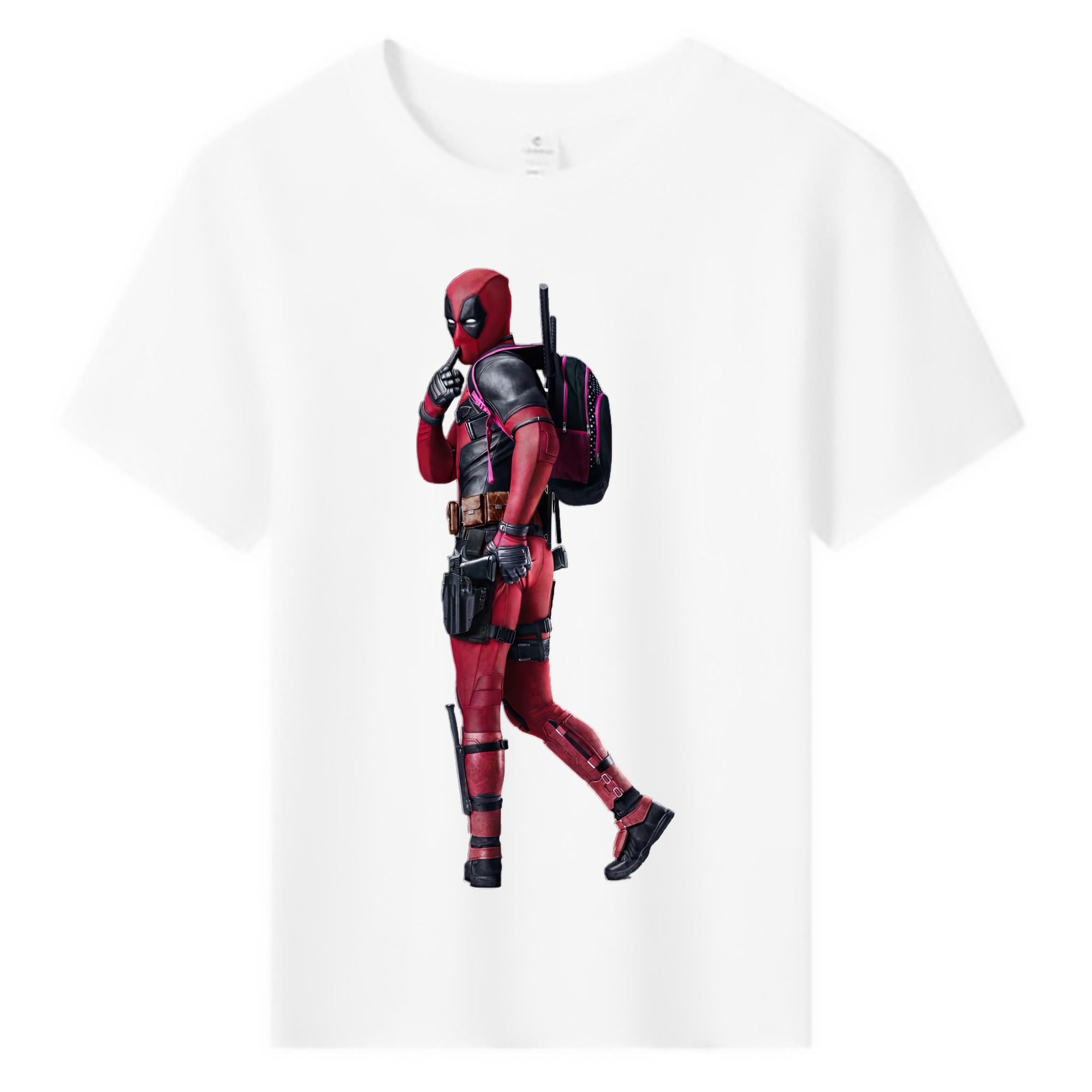 （画像用） Deadpool デッドプール 綿100％キッズTシャツ（フロントプリント）