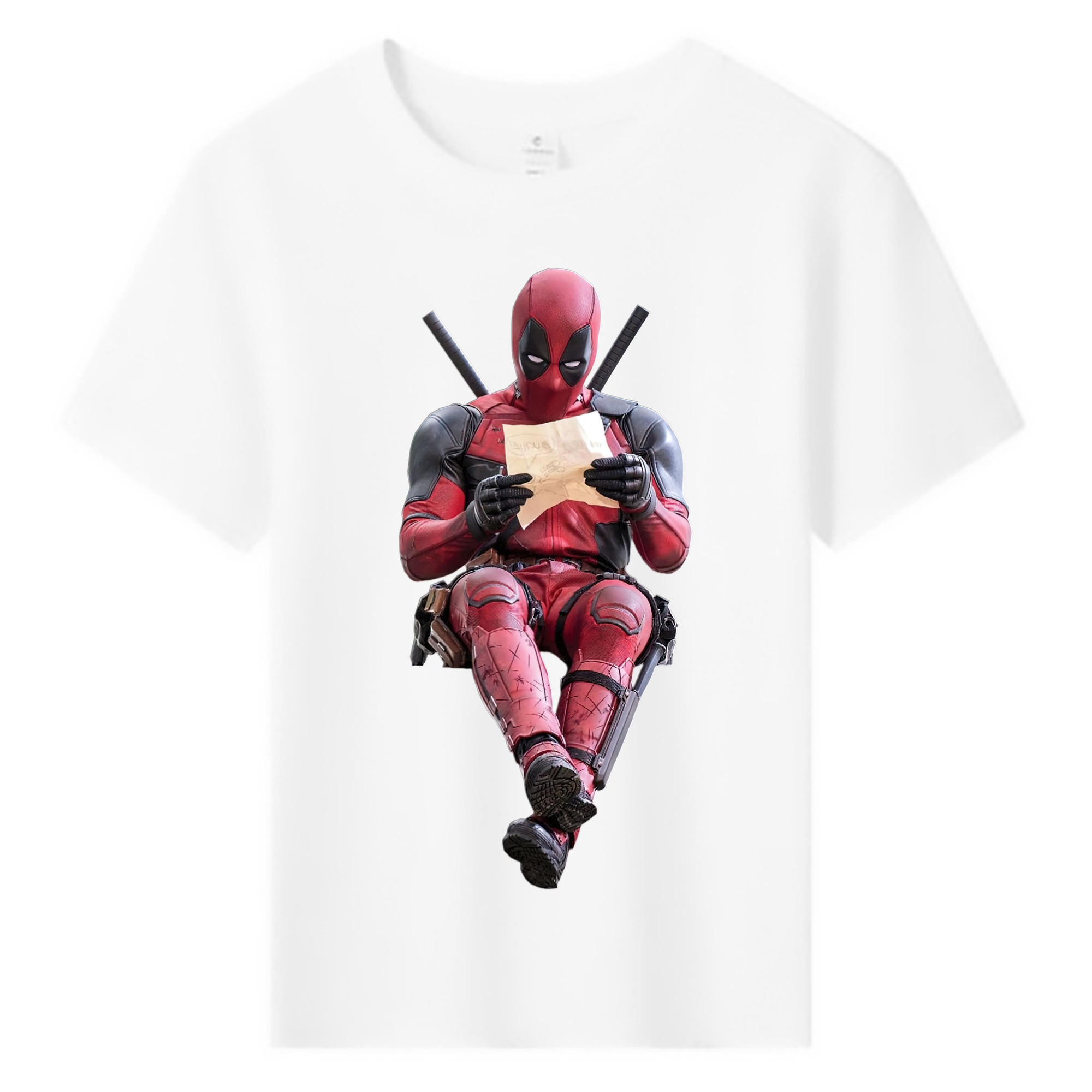 （画像用） Deadpool デッドプール 綿100％キッズTシャツ（フロントプリント）