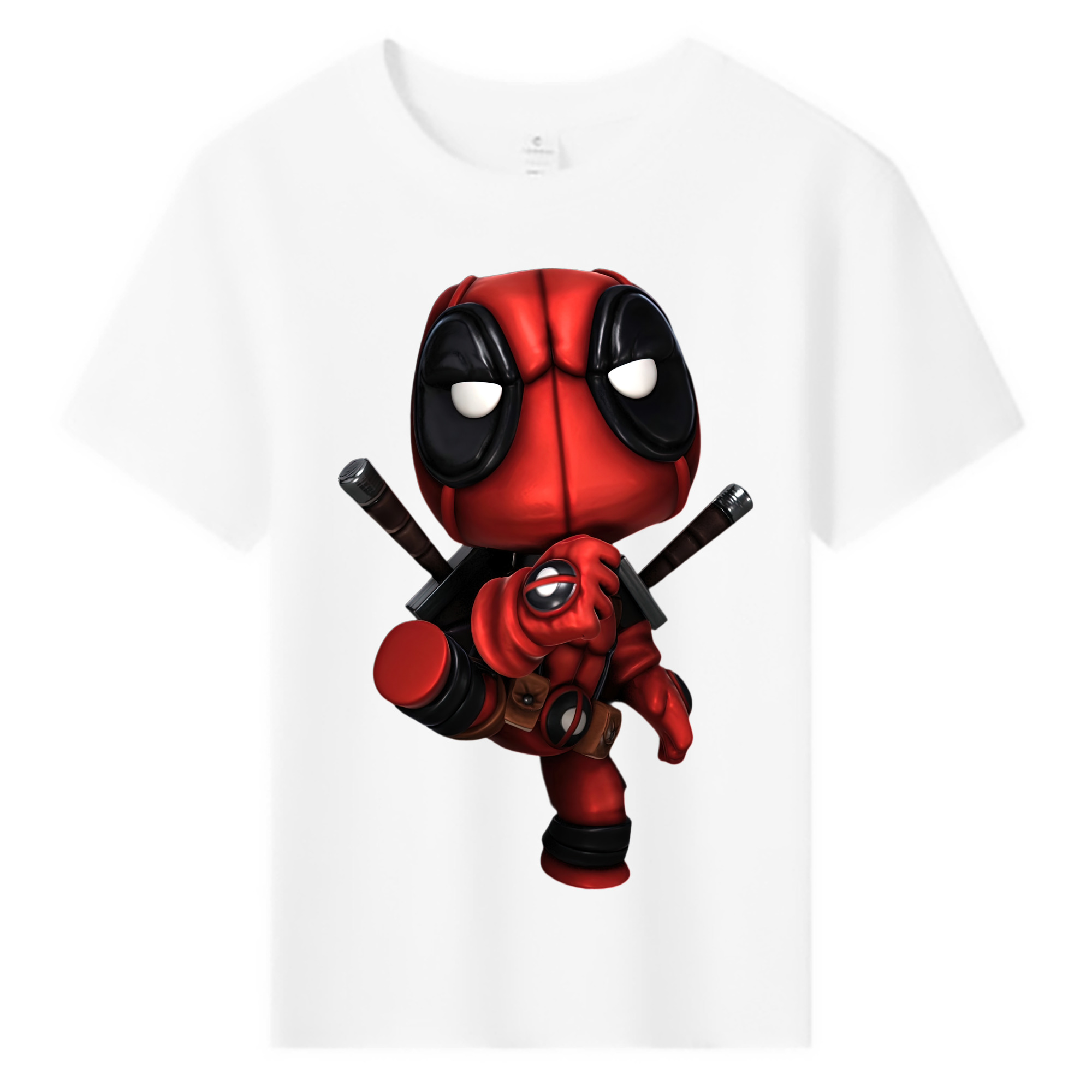 （画像用） Deadpool デッドプール 綿100％キッズTシャツ（フロントプリント）