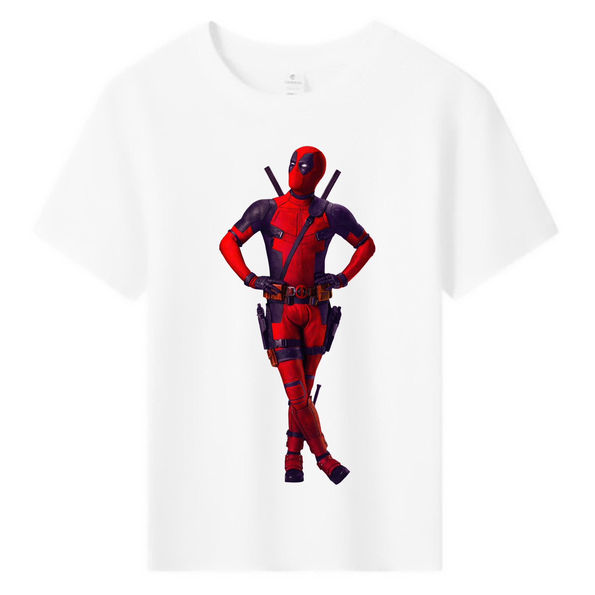 （画像用） Deadpool デッドプール 綿100％キッズTシャツ（フロントプリント）
