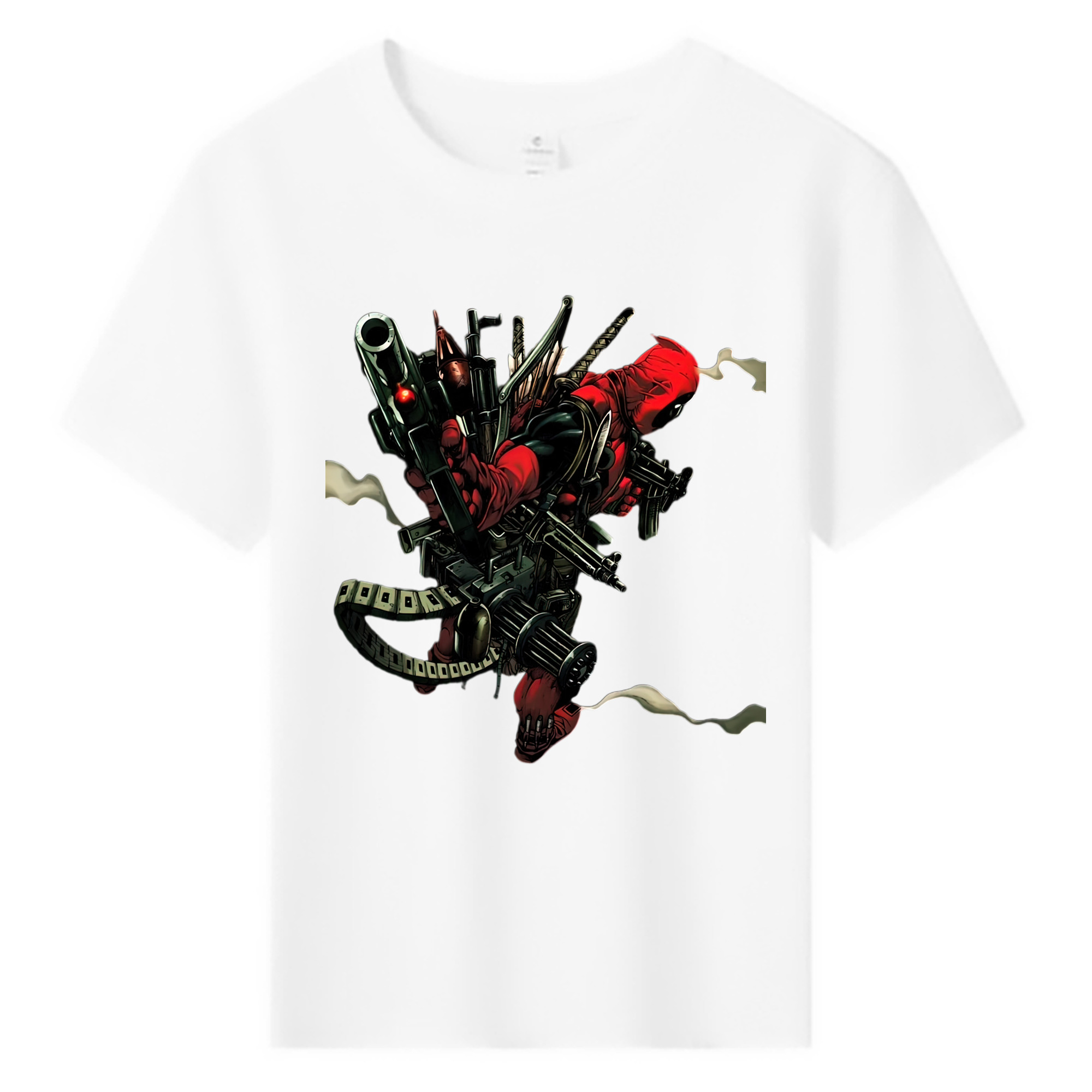 （画像用） Deadpool デッドプール 綿100％キッズTシャツ（フロントプリント）