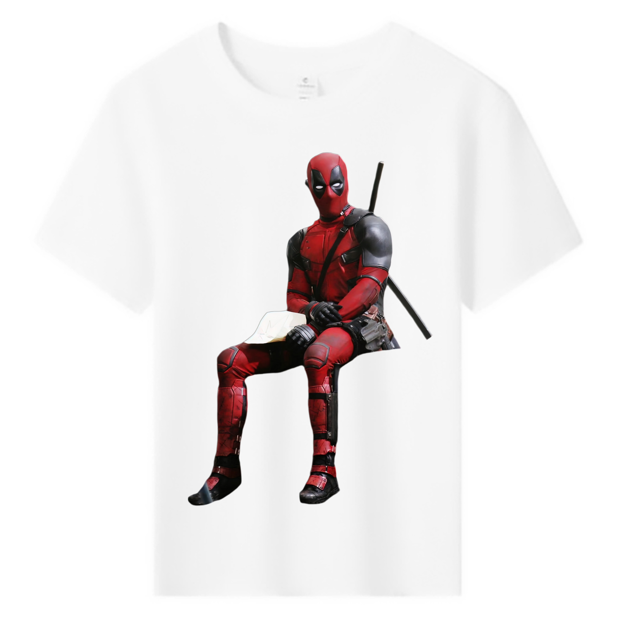 （画像用） Deadpool デッドプール 綿100％キッズTシャツ（フロントプリント）